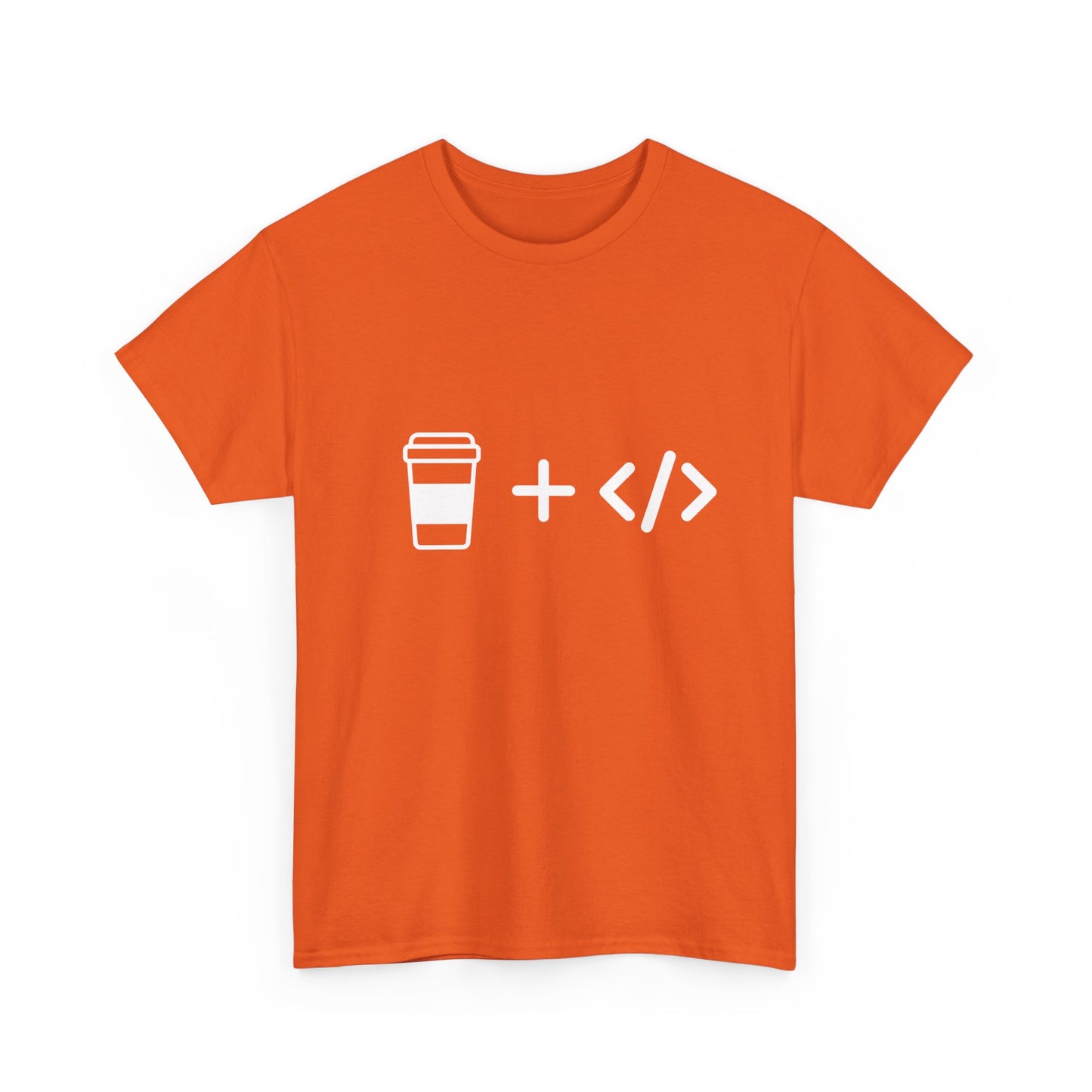 Coffee and Code Cotton Tee
