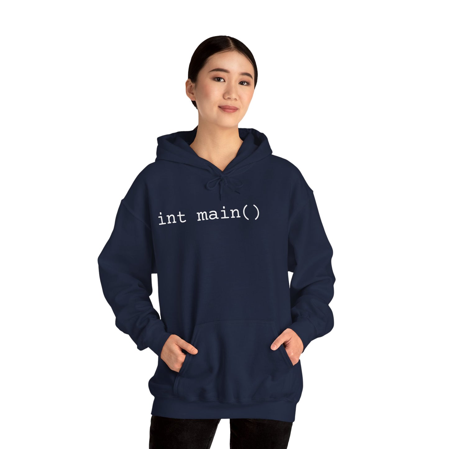 "int main()" Unisex Hoodie