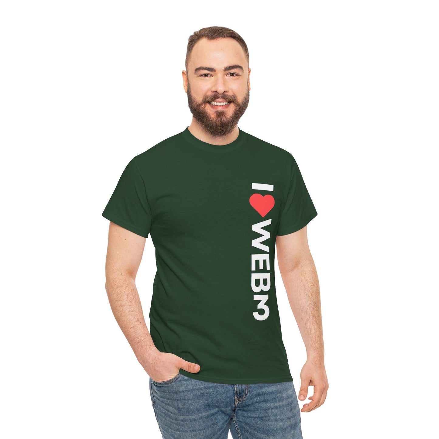 I <3 WEB3 Cotton Tee