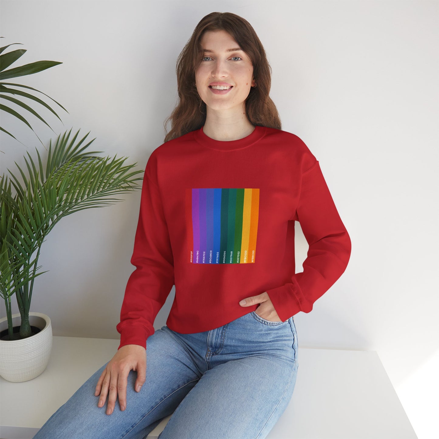 Hex Rainbow Sweatshirt