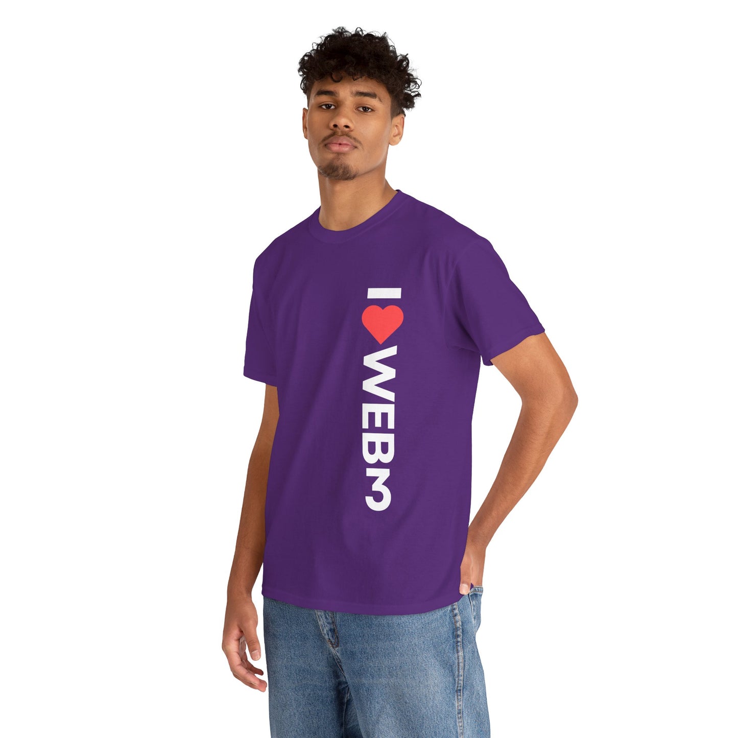 I <3 WEB3 Cotton Tee