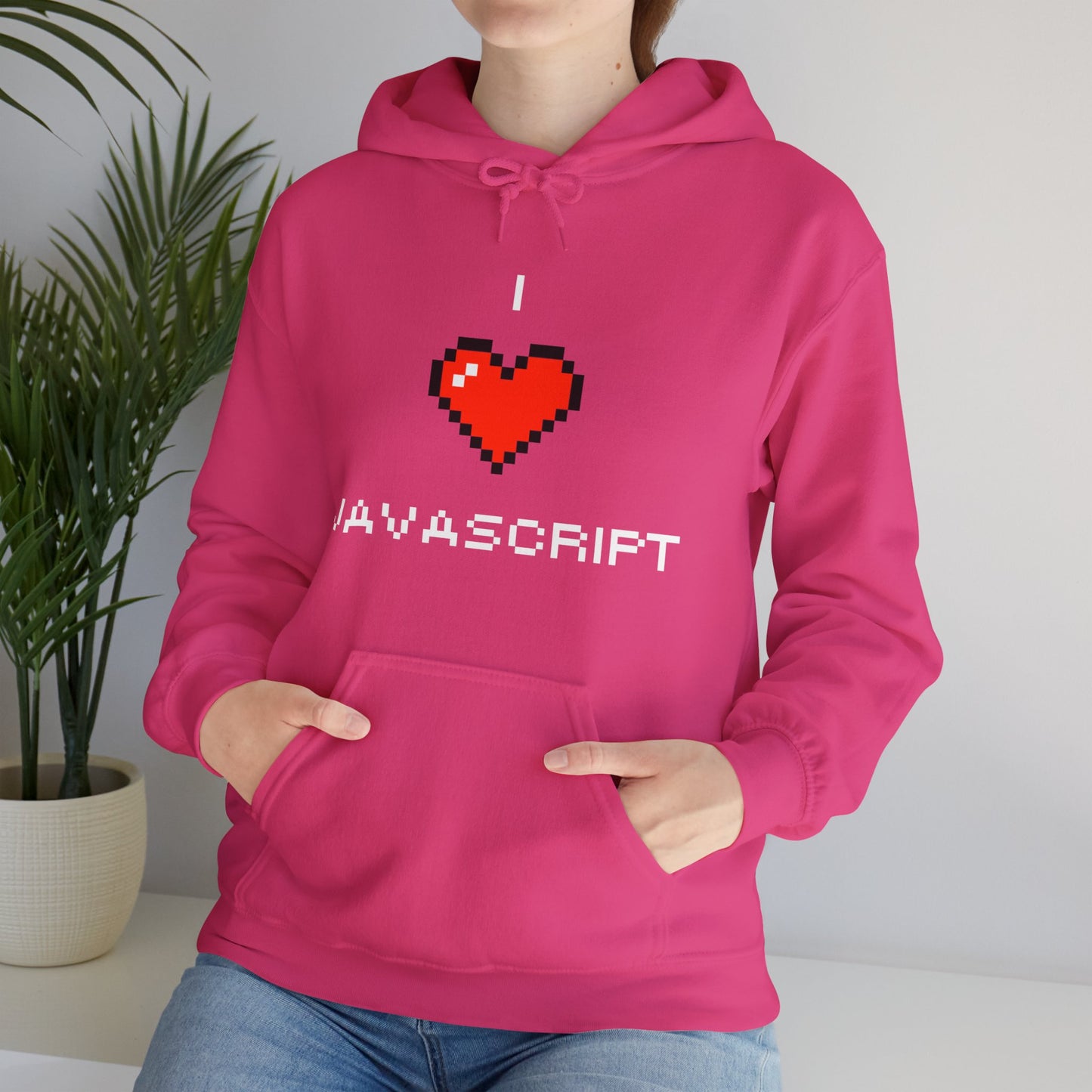 I Heart JavaScript Unisex Hoodie
