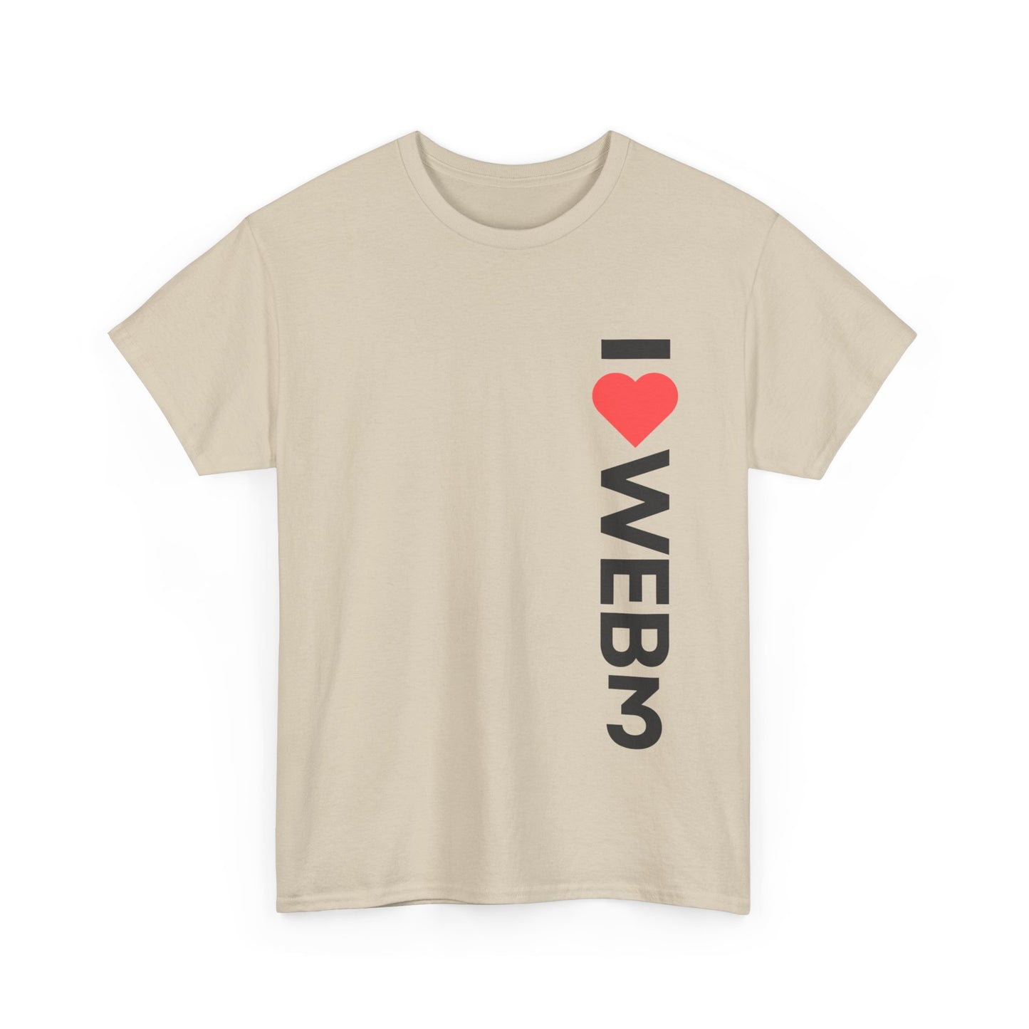 I <3 WEB3 Cotton Tee
