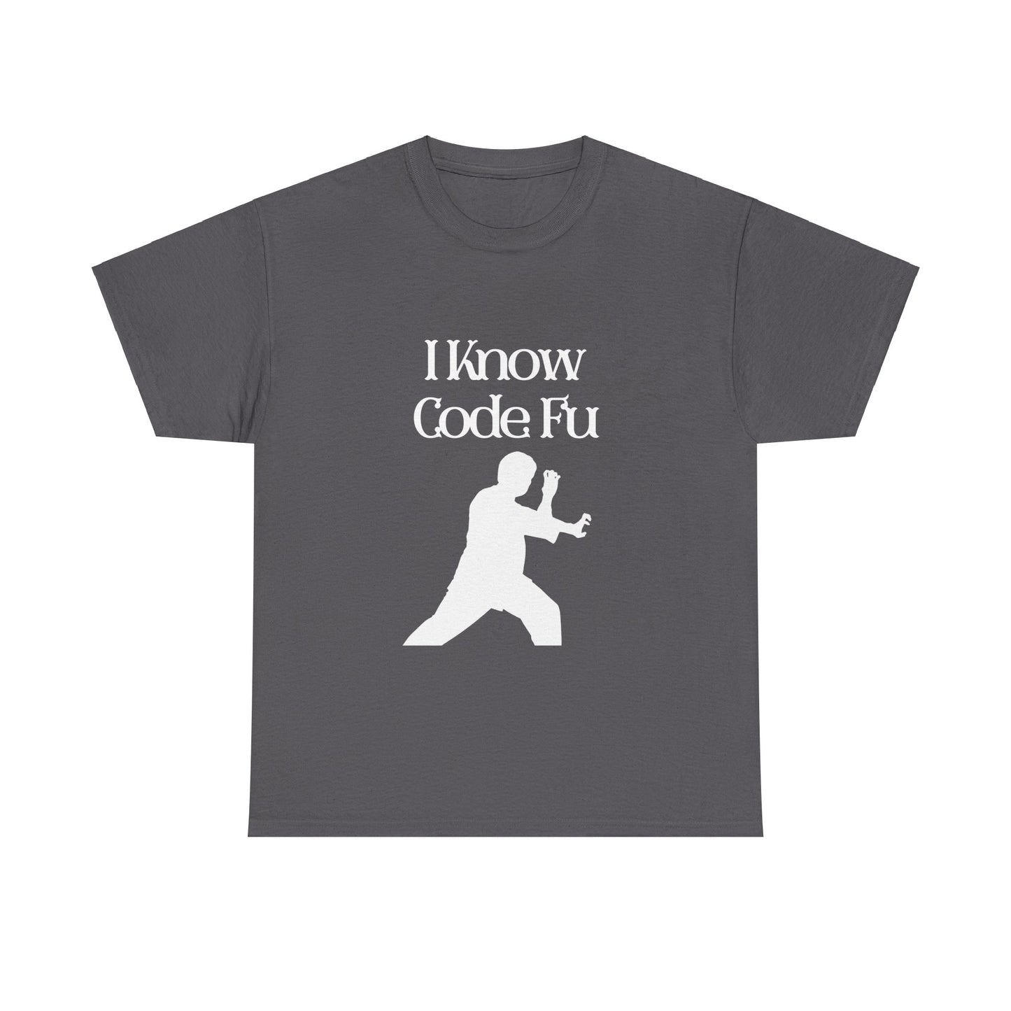 I Know Code Fu Cotton Tee