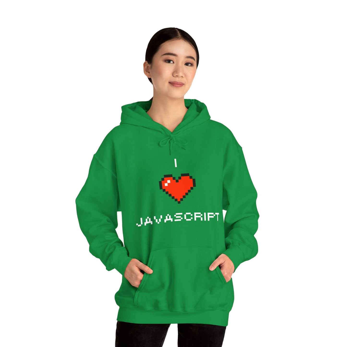 I Heart JavaScript Unisex Hoodie