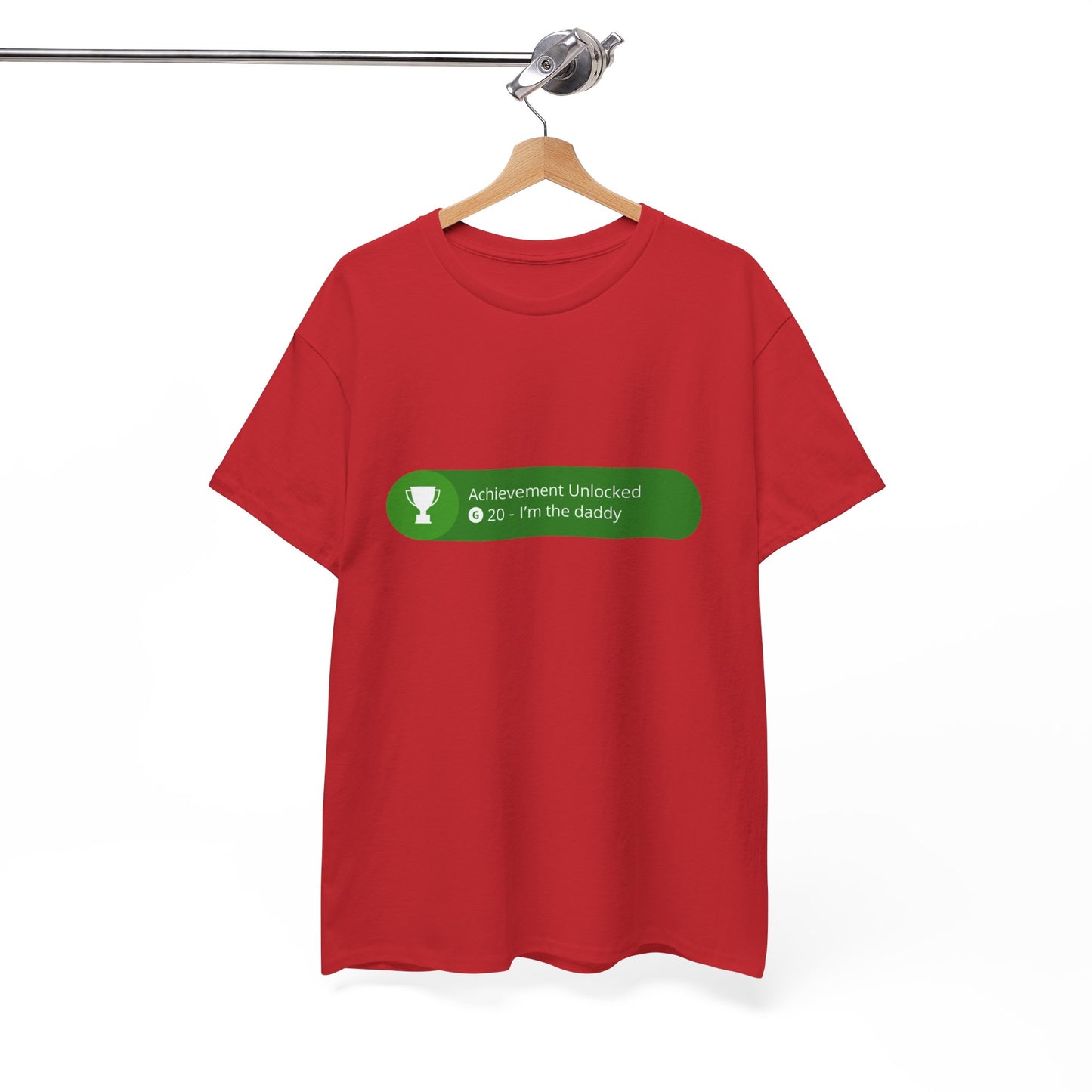 Achievement Unlocked - I'm The Daddy Cotton Tee
