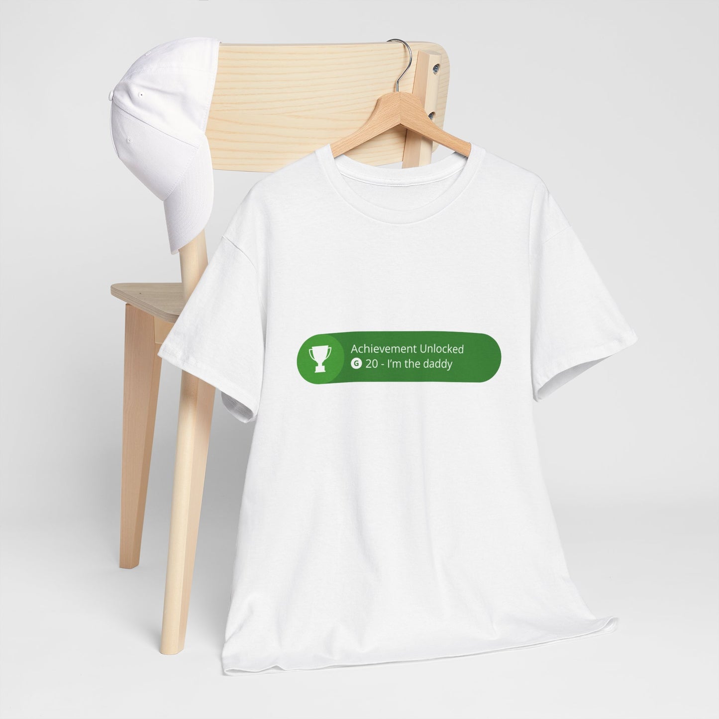 Achievement Unlocked - I'm The Daddy Cotton Tee