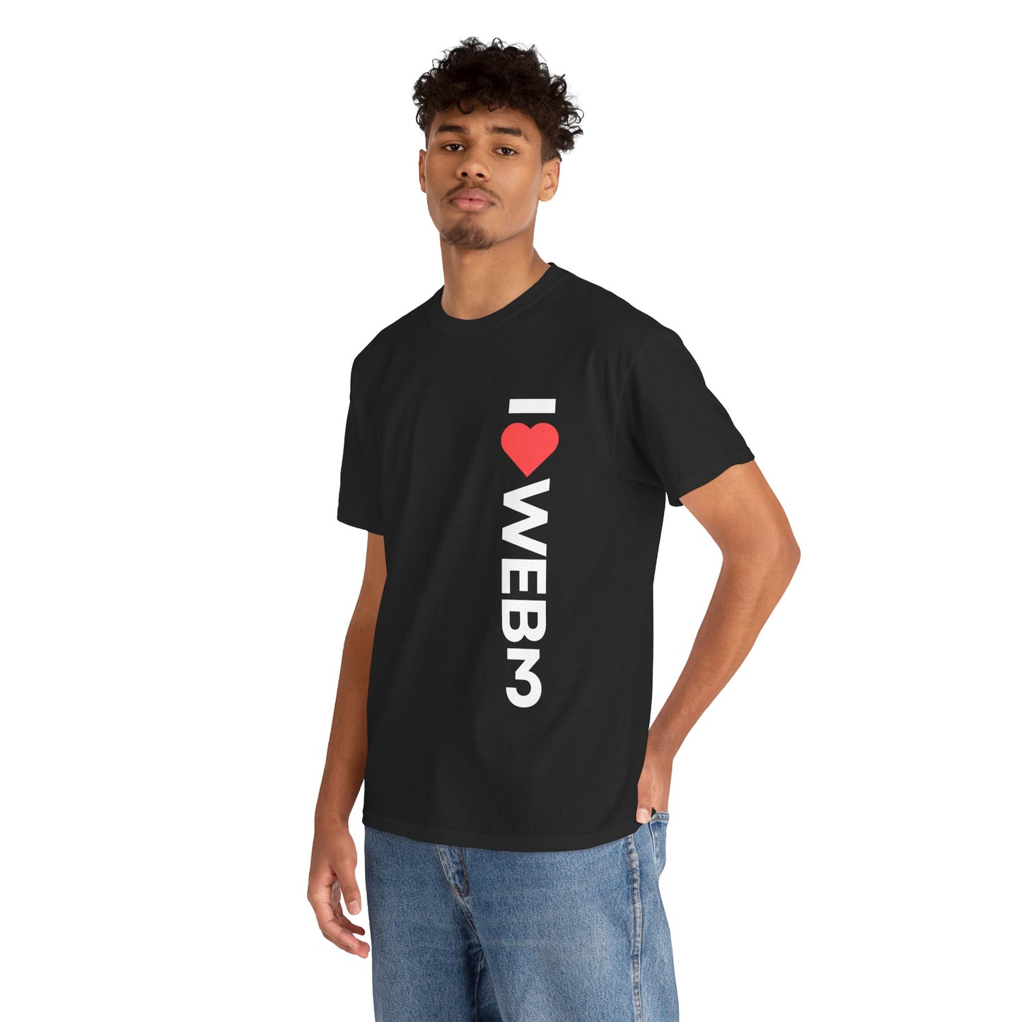 I <3 WEB3 Cotton Tee