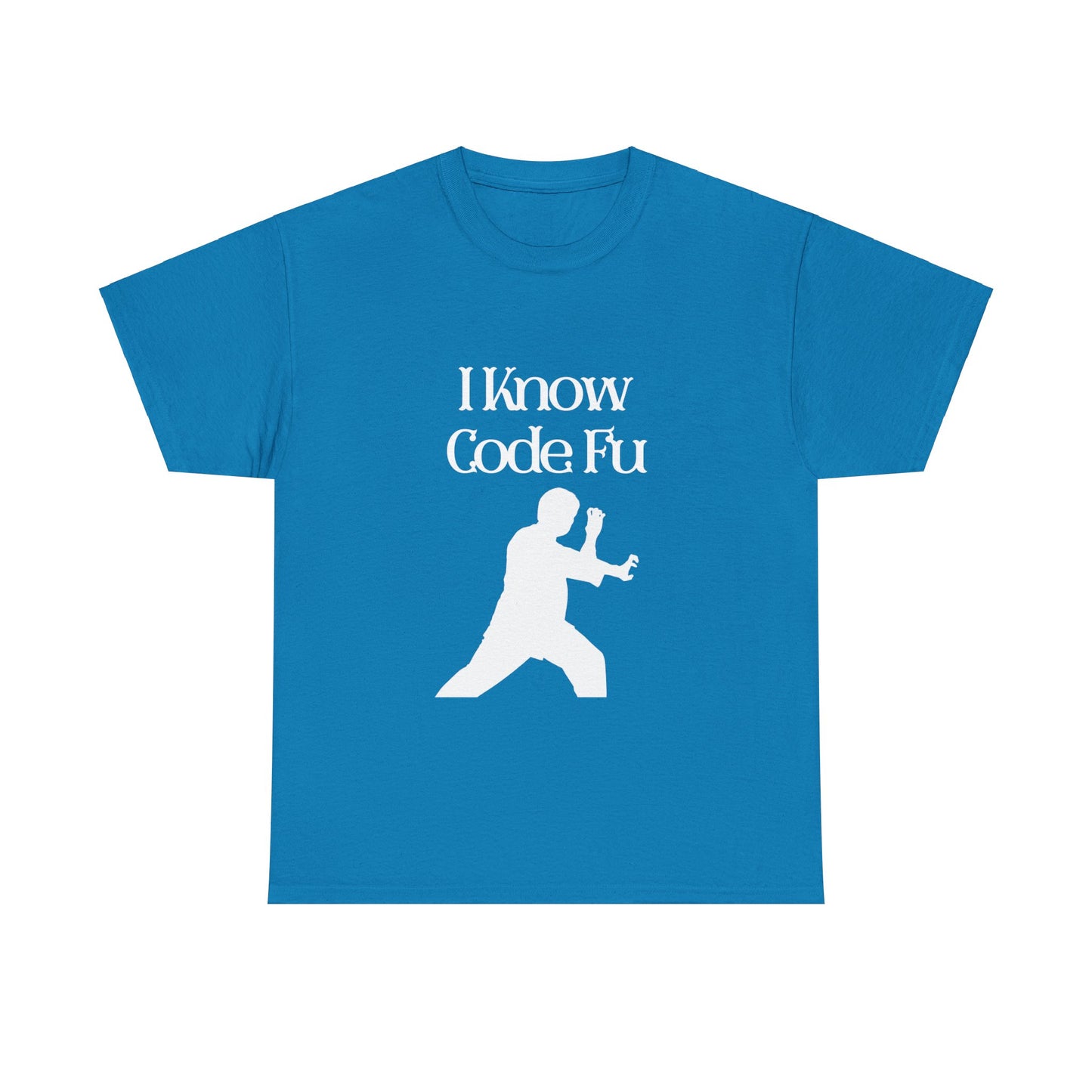 I Know Code Fu Cotton Tee