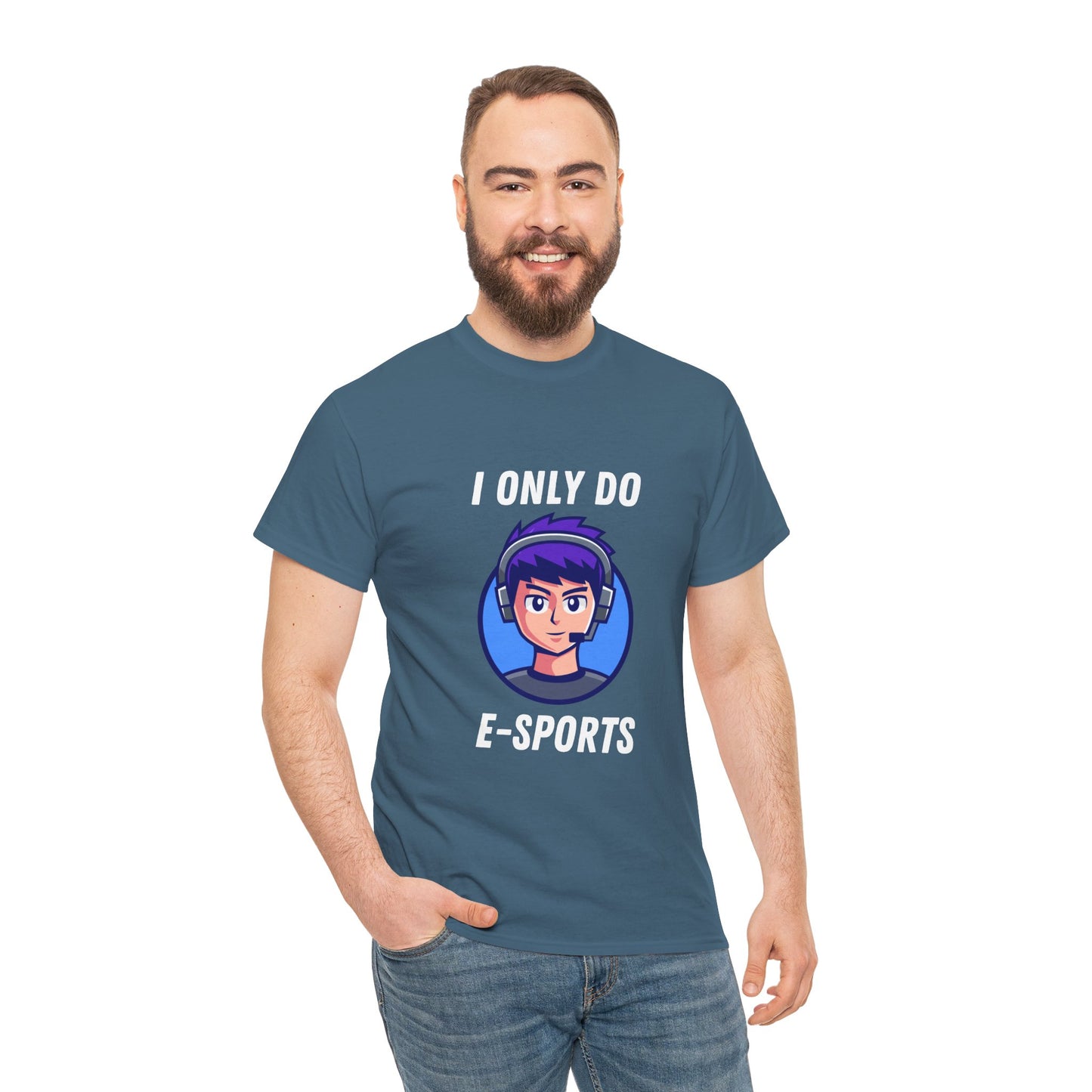 I Only Do E-Sports Cotton Tee