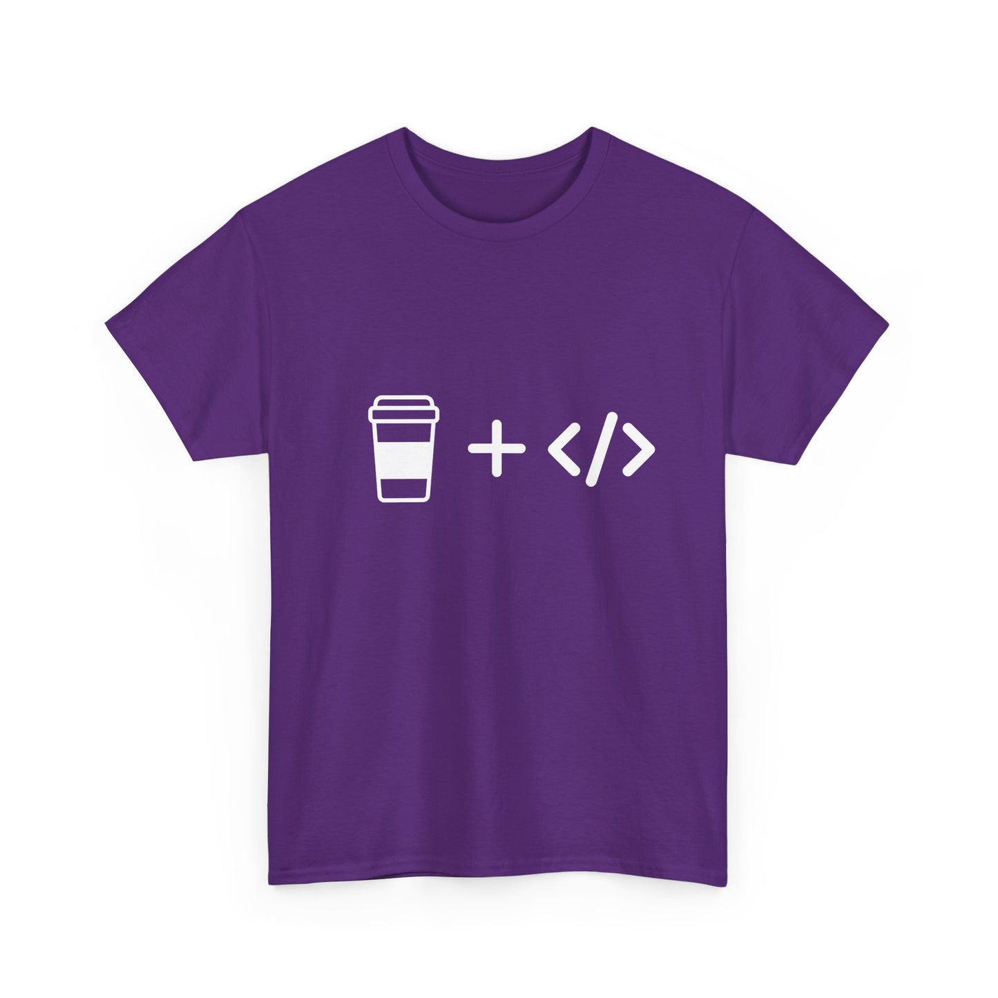Coffee and Code Cotton Tee
