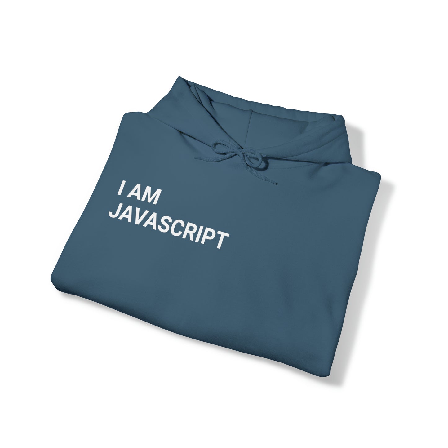I am JavaScript Unisex Hoodie - Coder Cave
