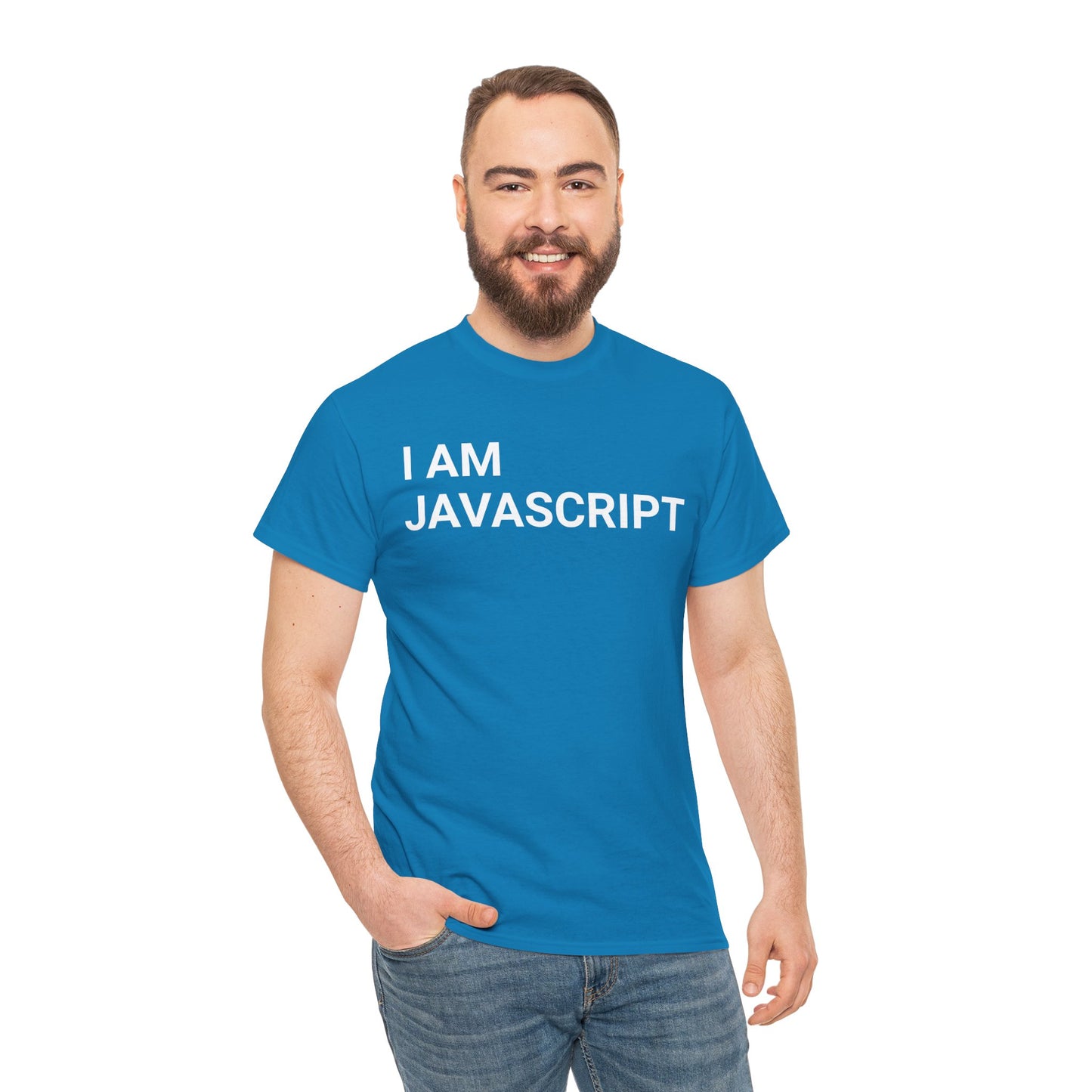 I am JavaScript Cotton Tee