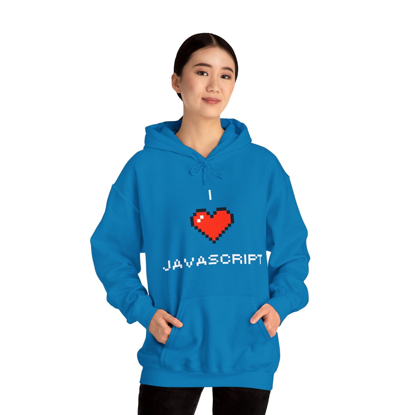 I Heart JavaScript Unisex Hoodie