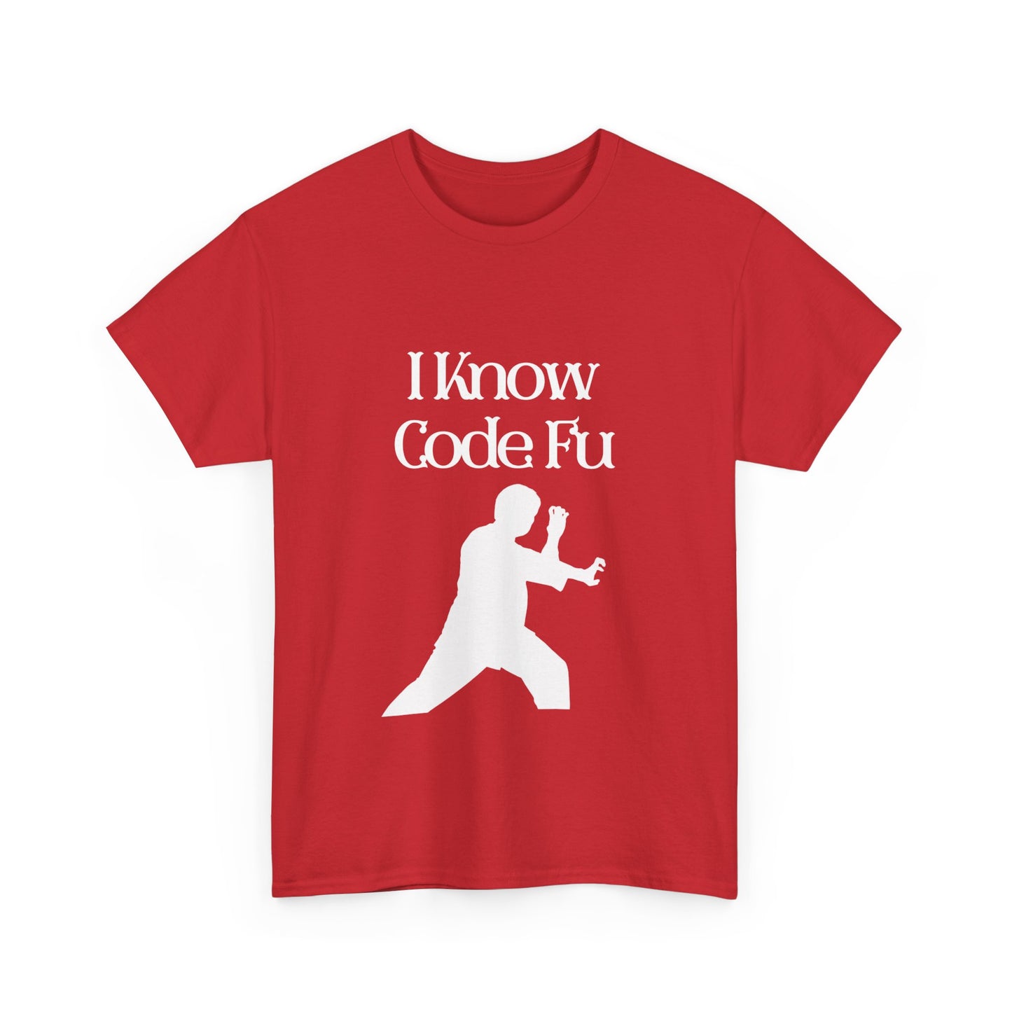 I Know Code Fu Cotton Tee