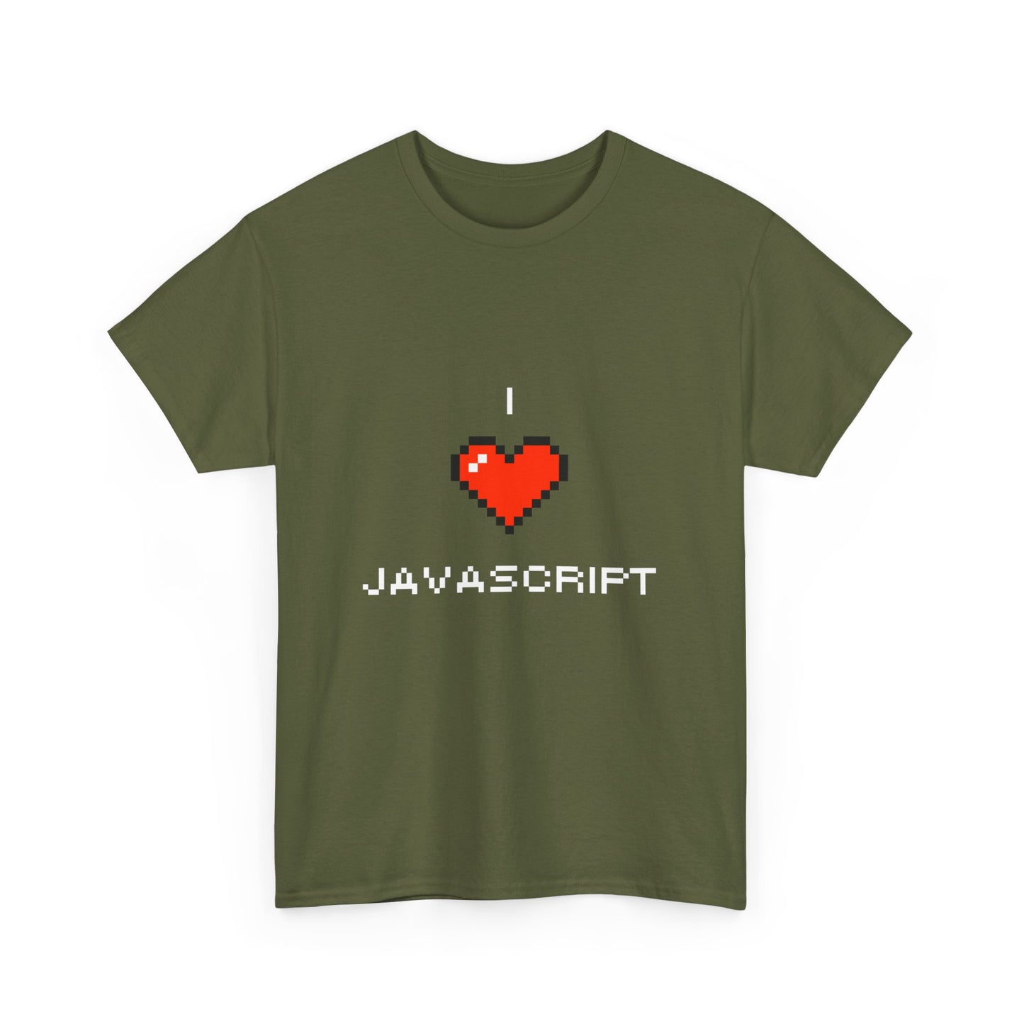 I Heart JavaScript Cotton Tee