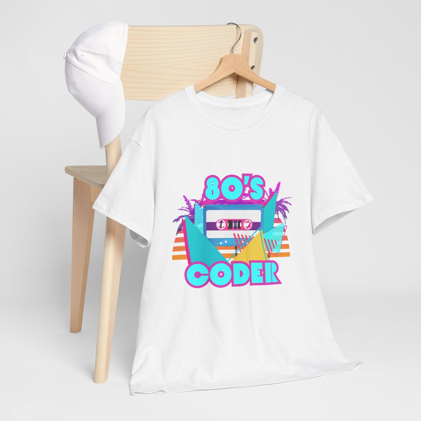80s Coder Cotton Tee