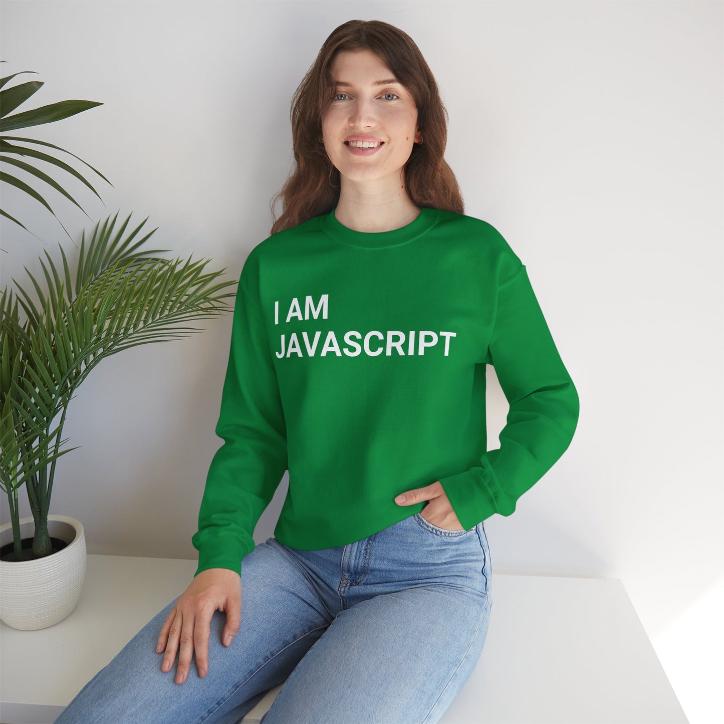I am JavaScript Sweatshirt