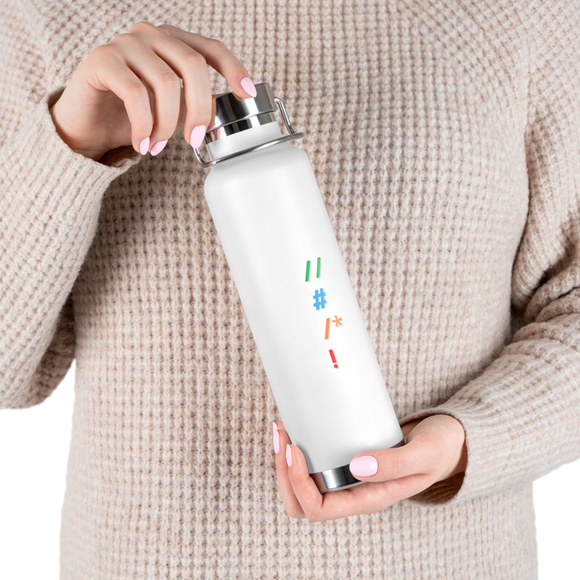 Comments Copper Vacuum Insulated Bottle, 22oz - Coder Cave