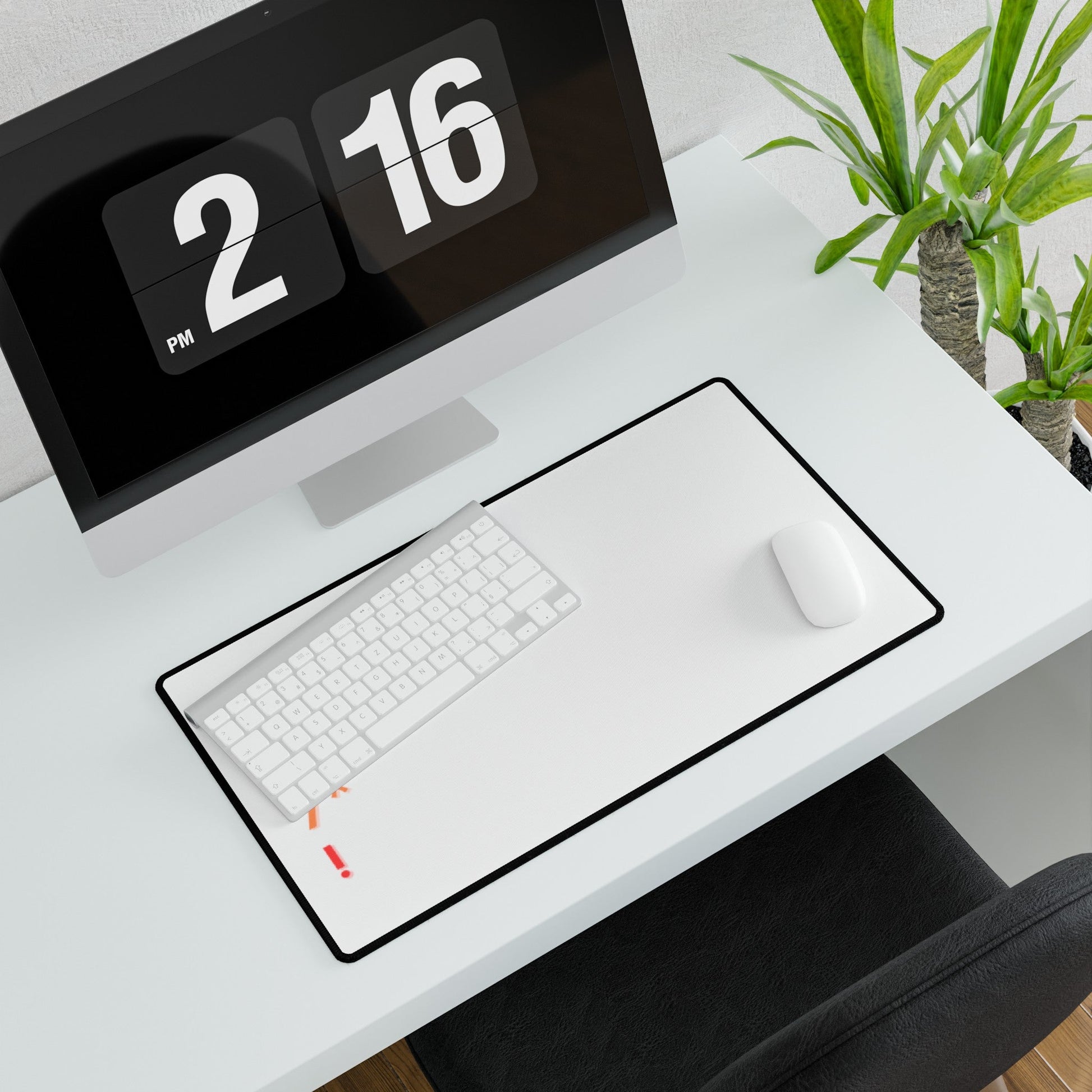 Comments White Desk Mat - Coder Cave