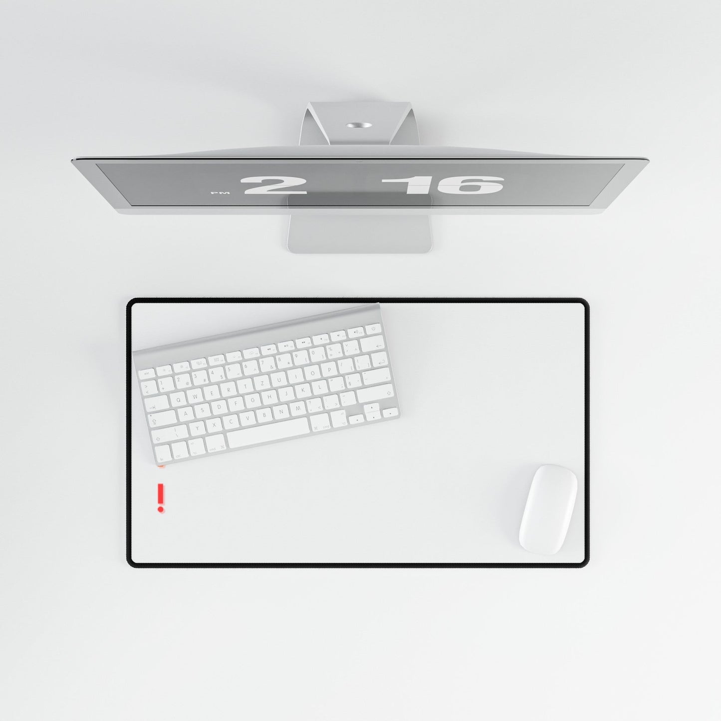 Comments White Desk Mat - Coder Cave