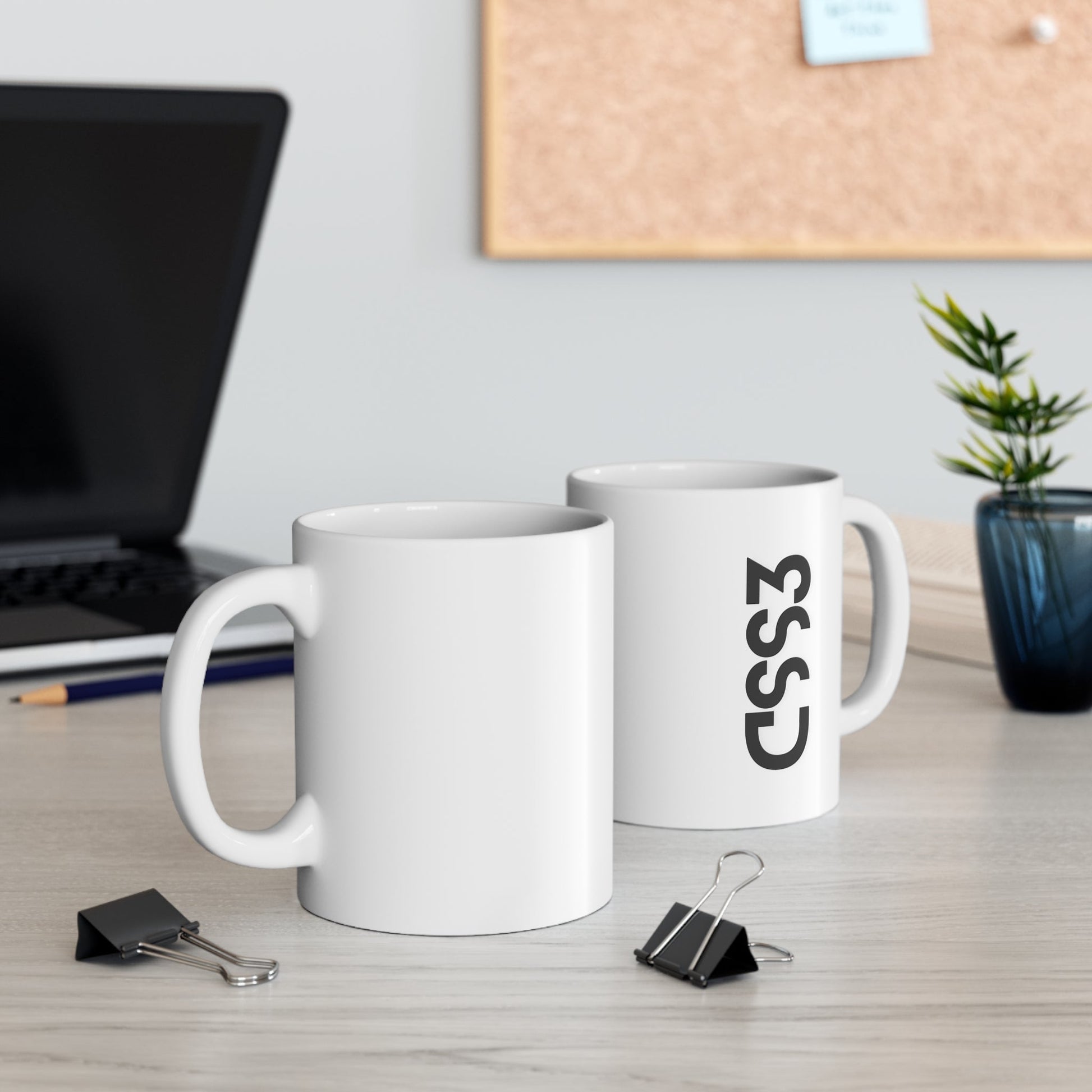 CSS3 11oz White Mug - Coder Cave