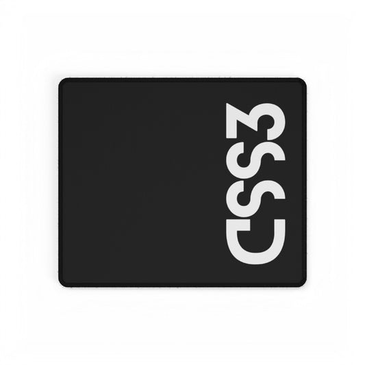 CSS3 Black Desk Mat - Coder Cave