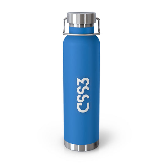 CSS3 Copper Vacuum Insulated Bottle, 22oz - Coder Cave