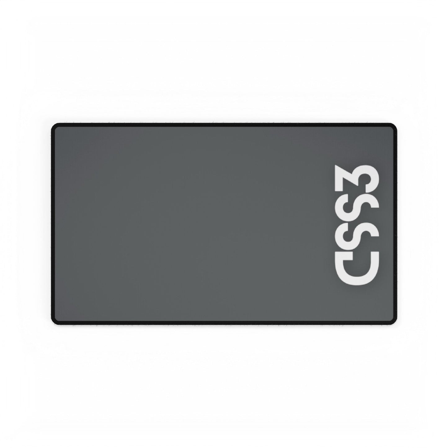 CSS3 Grey Desk Mat - Coder Cave