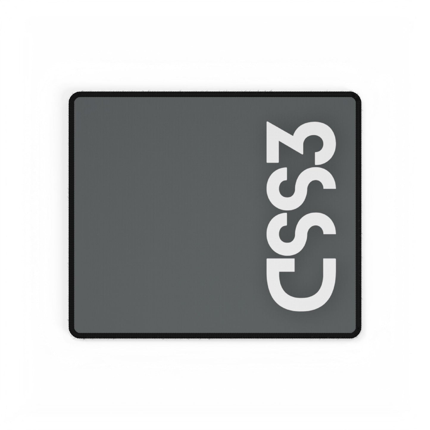 CSS3 Grey Desk Mat - Coder Cave