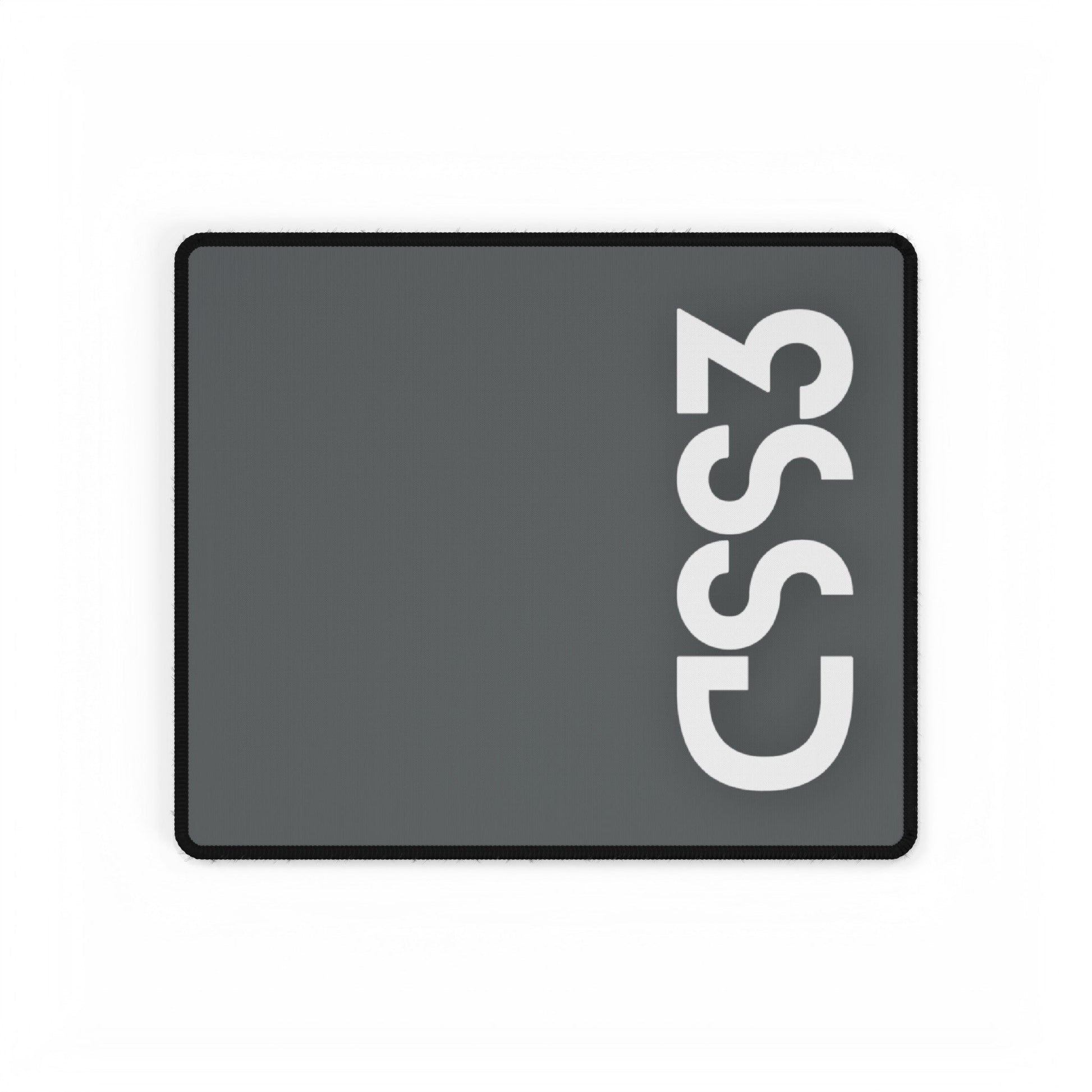 CSS3 Grey Desk Mat - Coder Cave