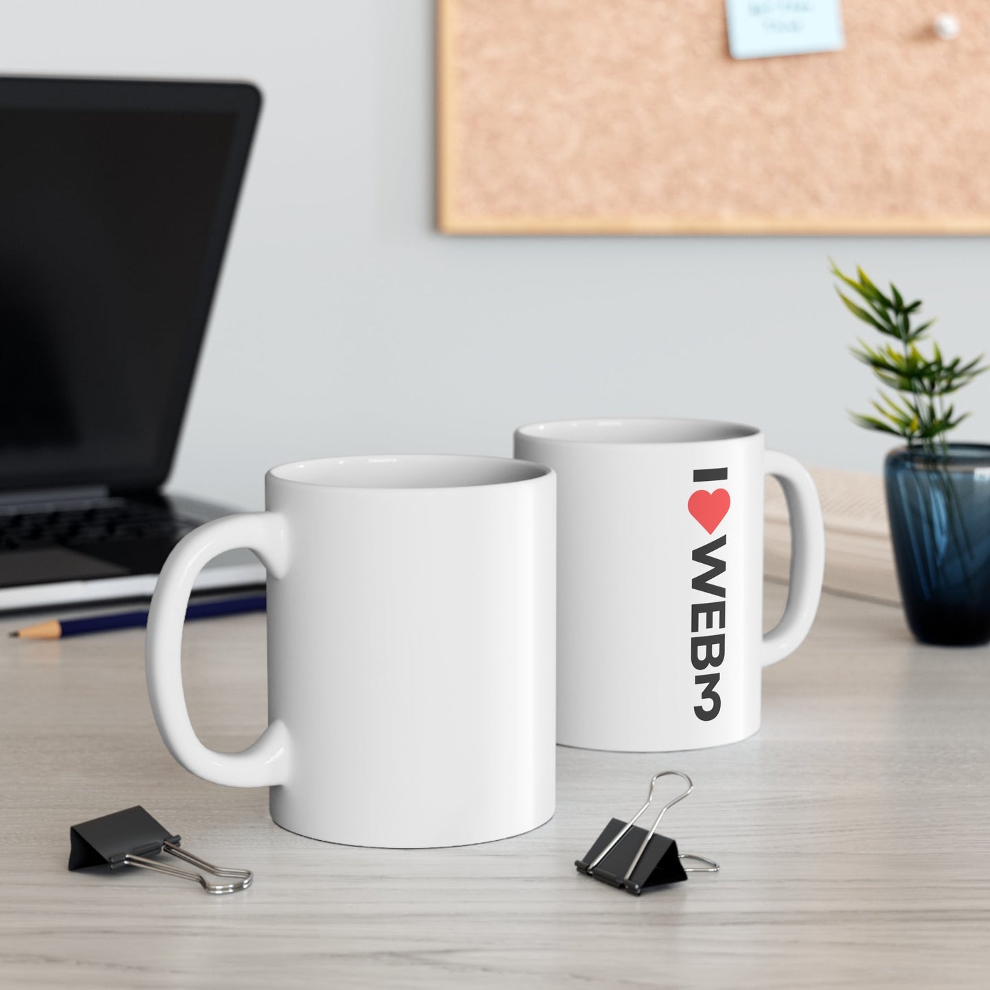 I <3 WEB3 11oz White Mug - Coder Cave