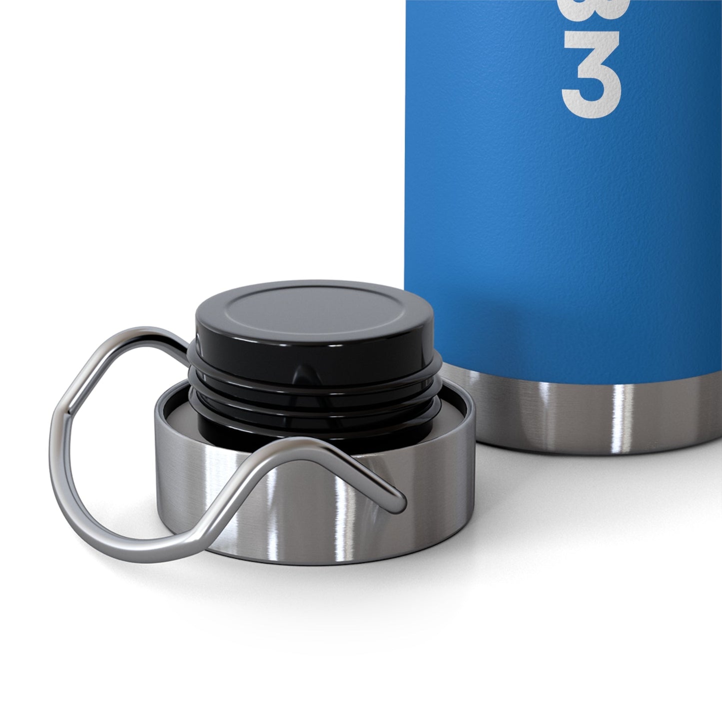 I <3 WEB3 Copper Vacuum Insulated Bottle, 22oz - Coder Cave