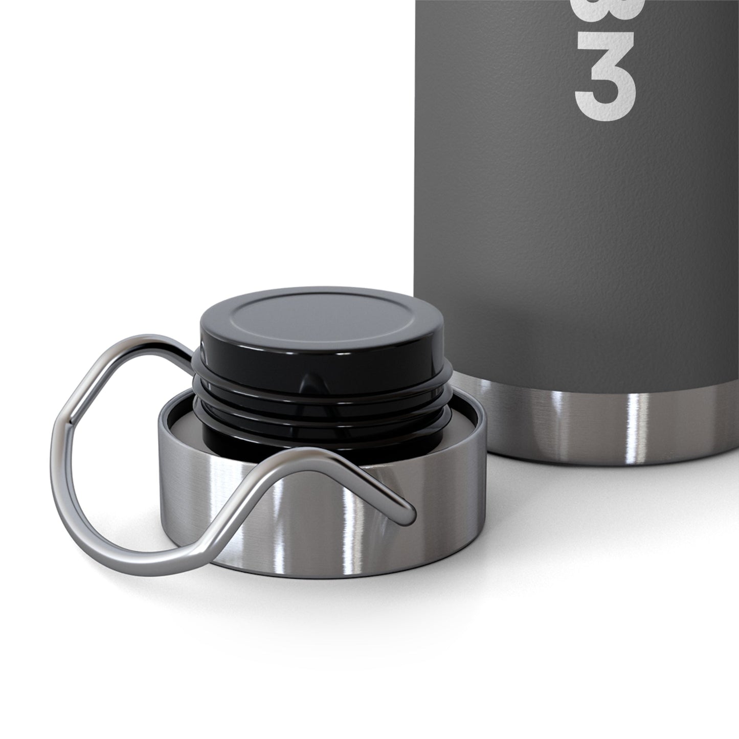 I <3 WEB3 Copper Vacuum Insulated Bottle, 22oz - Coder Cave