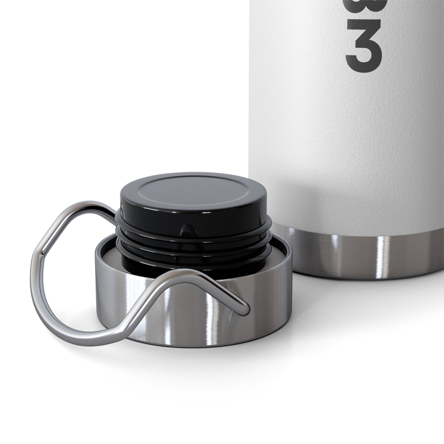 I <3 WEB3 Copper Vacuum Insulated Bottle, 22oz - Coder Cave