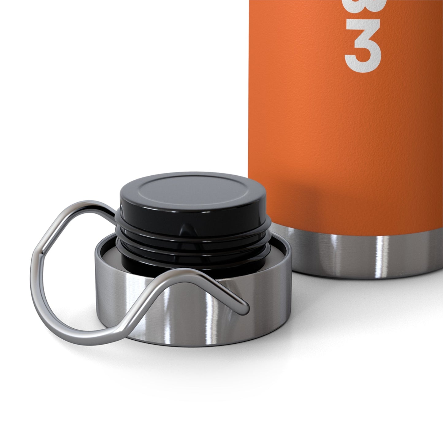 I <3 WEB3 Copper Vacuum Insulated Bottle, 22oz - Coder Cave