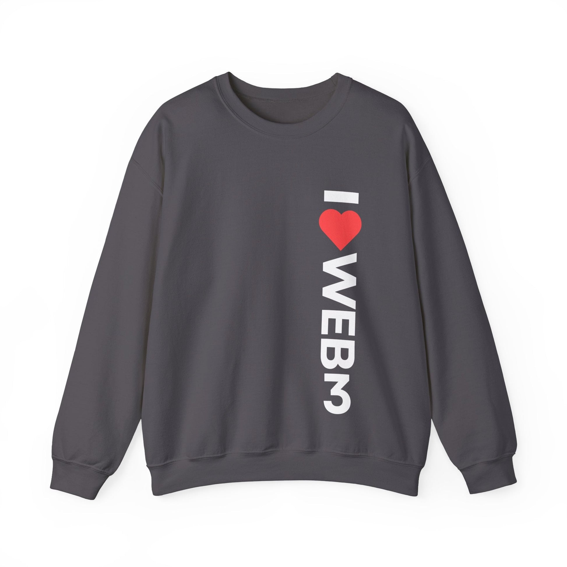 I <3 WEB3 Sweatshirt - Coder Cave