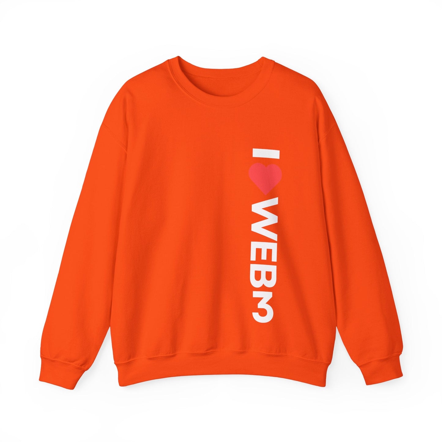 I <3 WEB3 Sweatshirt - Coder Cave
