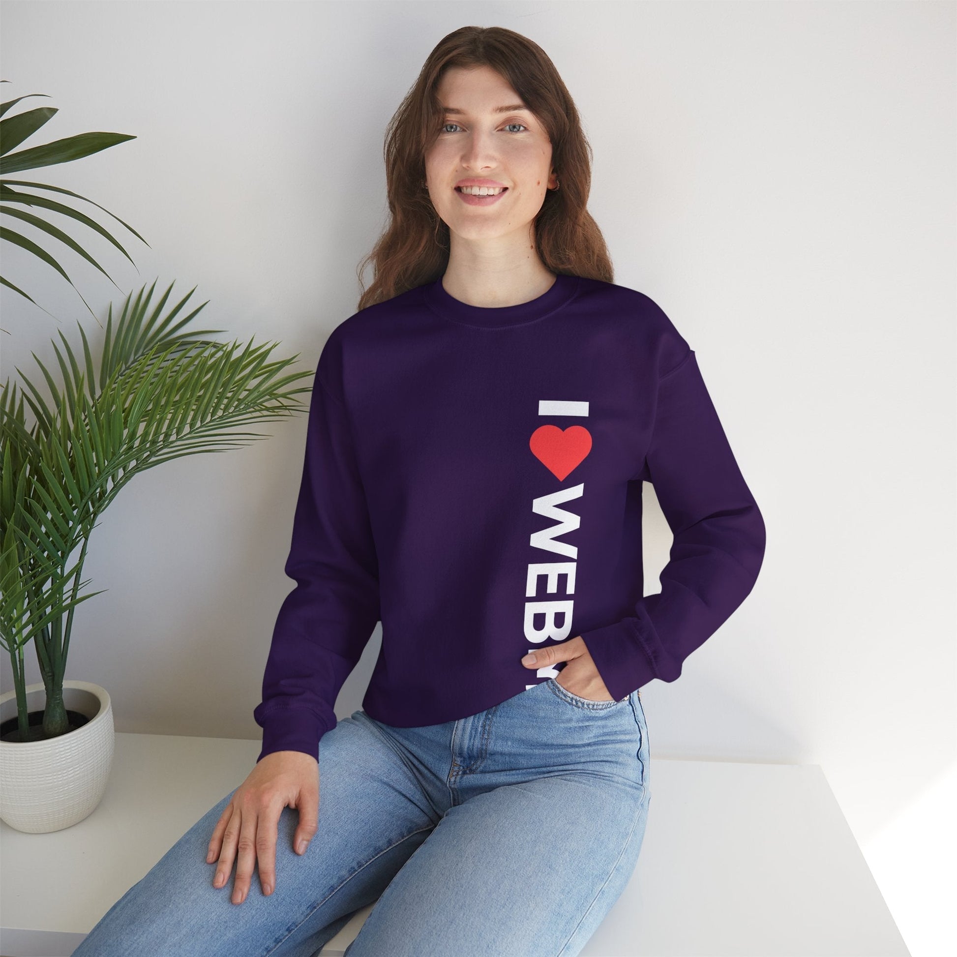 I <3 WEB3 Sweatshirt - Coder Cave