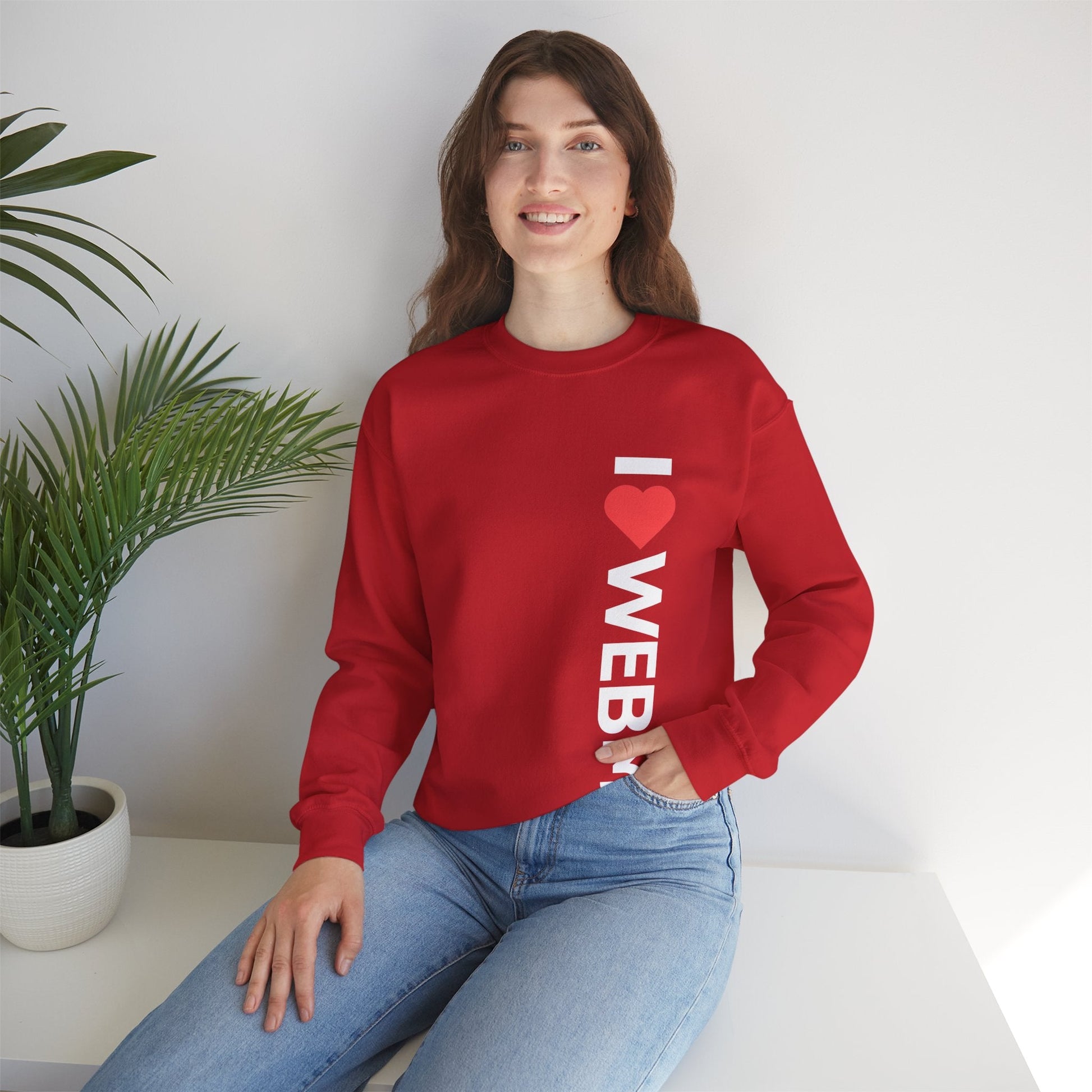 I <3 WEB3 Sweatshirt - Coder Cave