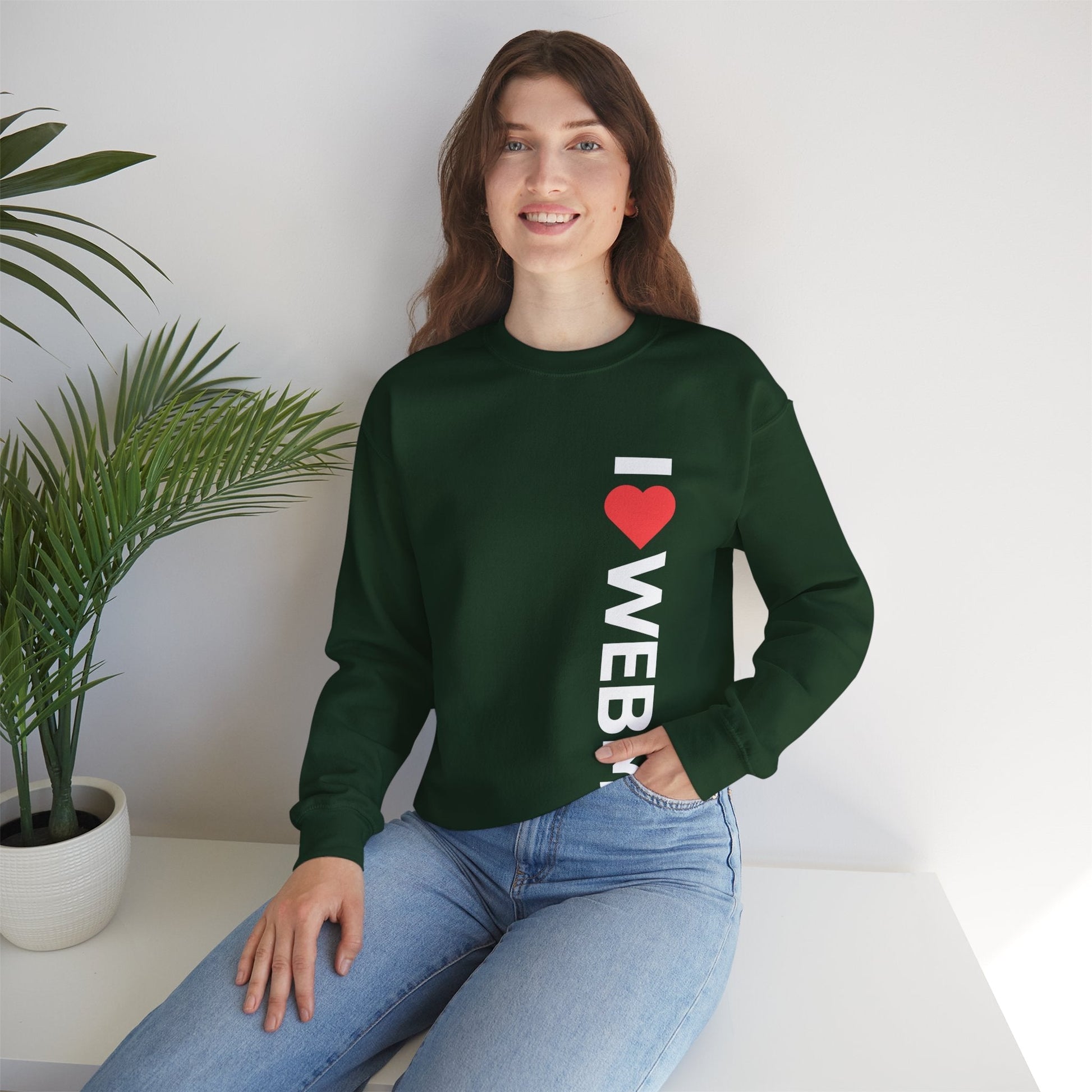 I <3 WEB3 Sweatshirt - Coder Cave