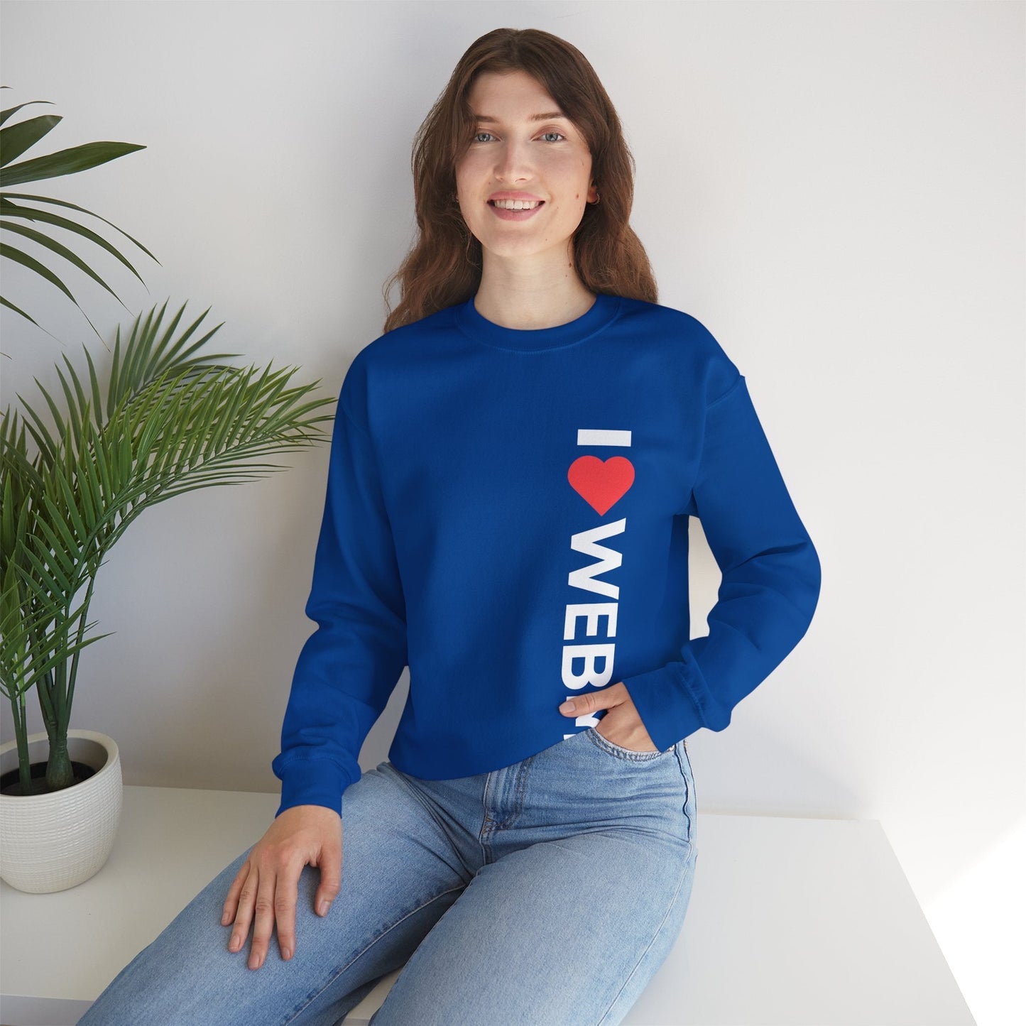 I <3 WEB3 Sweatshirt - Coder Cave