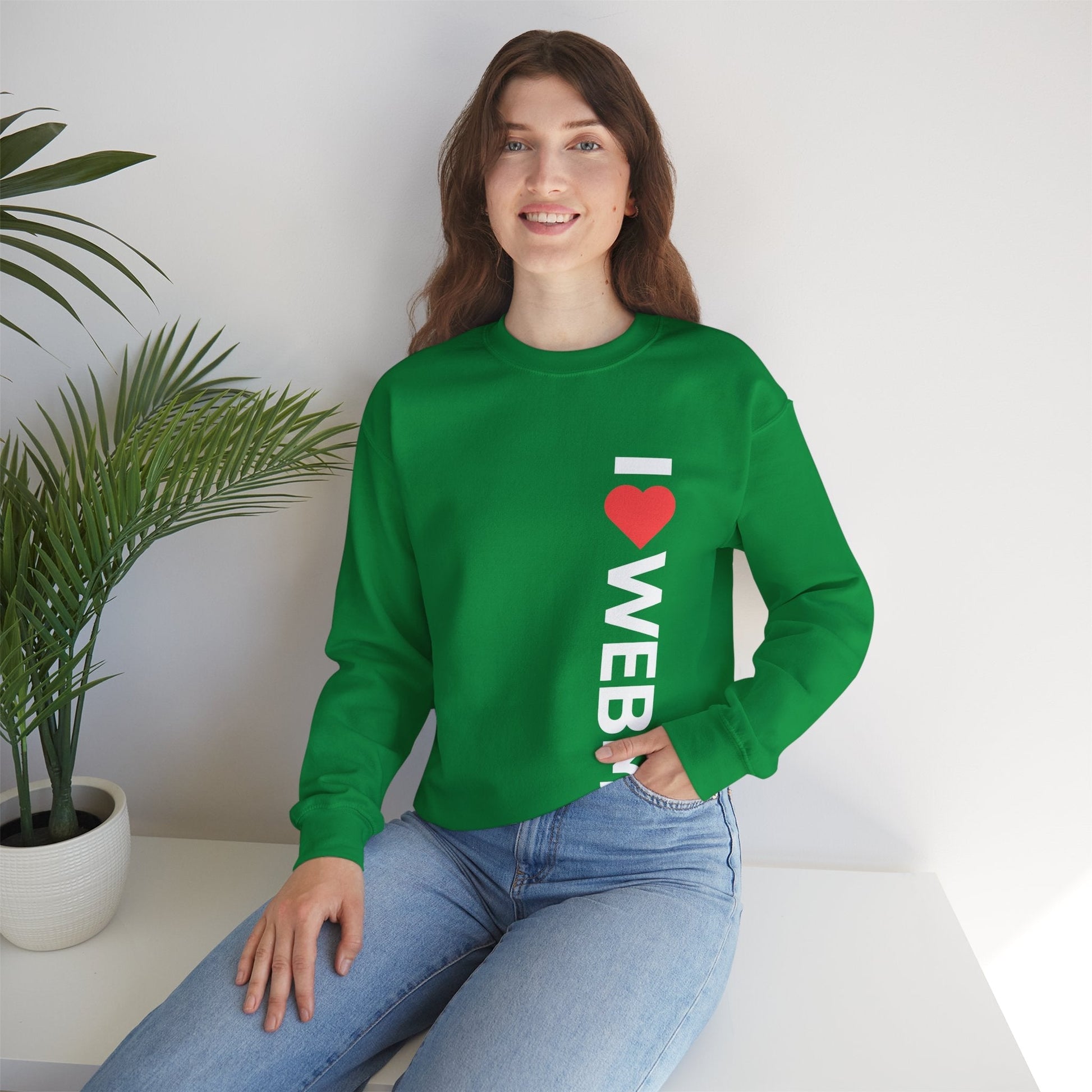 I <3 WEB3 Sweatshirt - Coder Cave