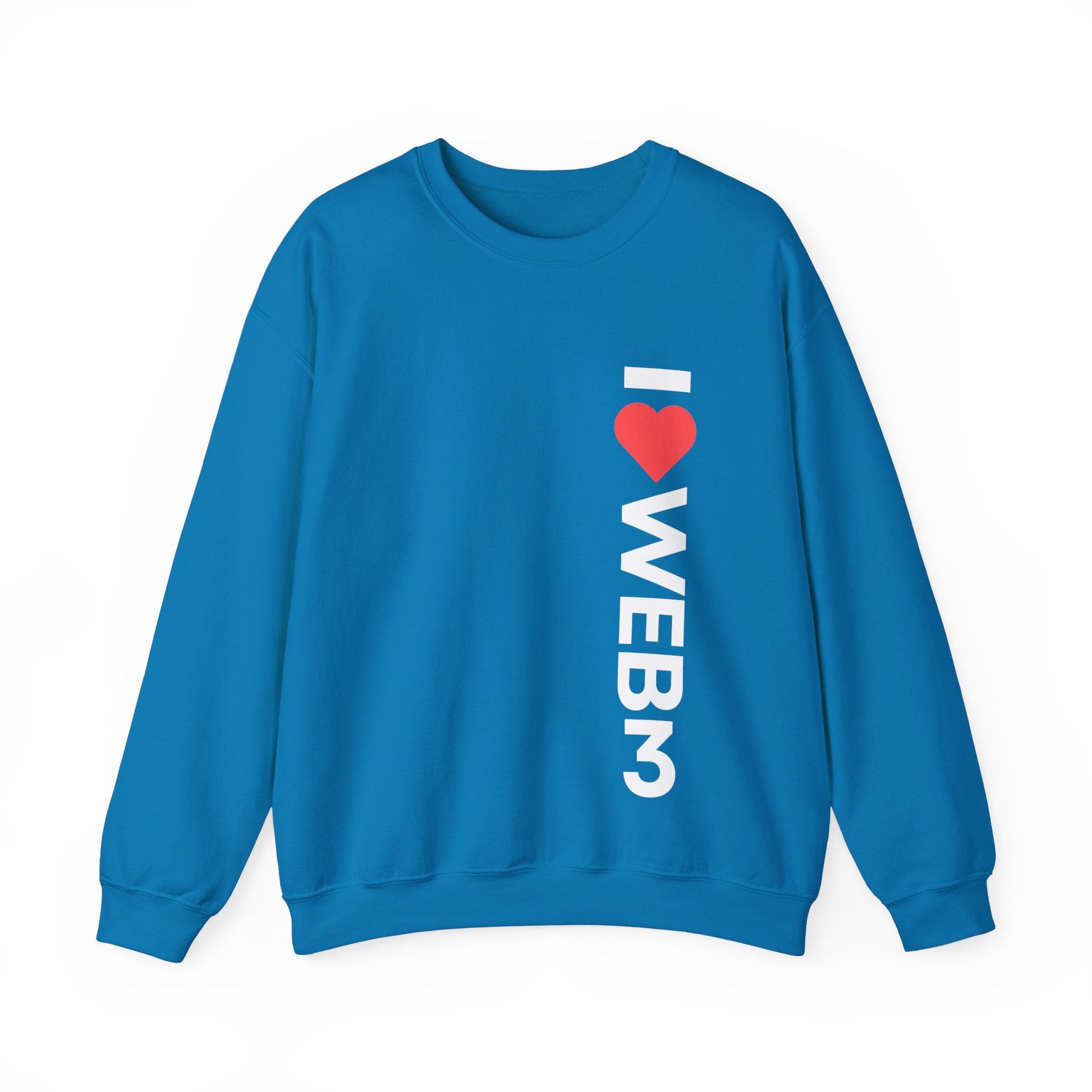I <3 WEB3 Sweatshirt - Coder Cave