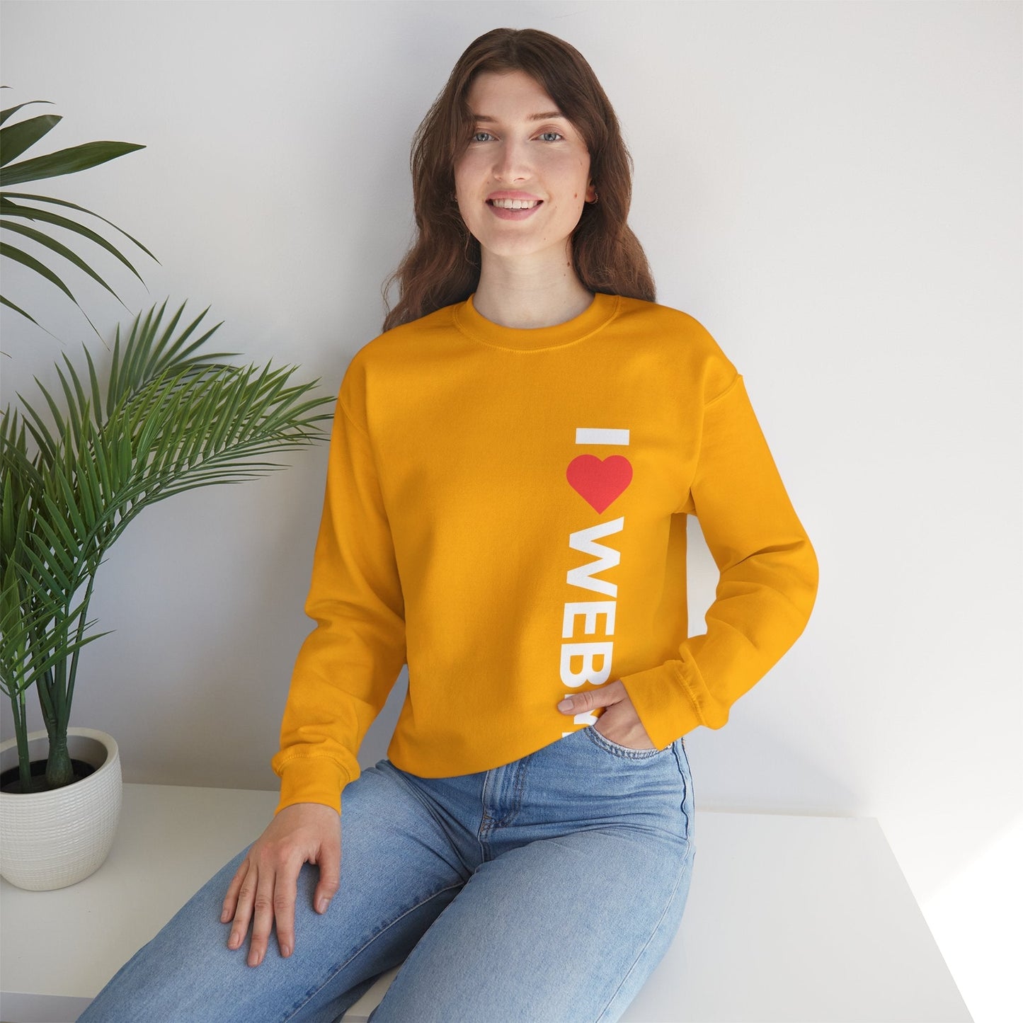 I <3 WEB3 Sweatshirt - Coder Cave
