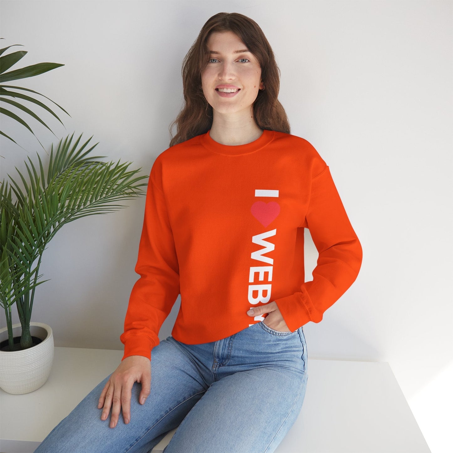 I <3 WEB3 Sweatshirt - Coder Cave