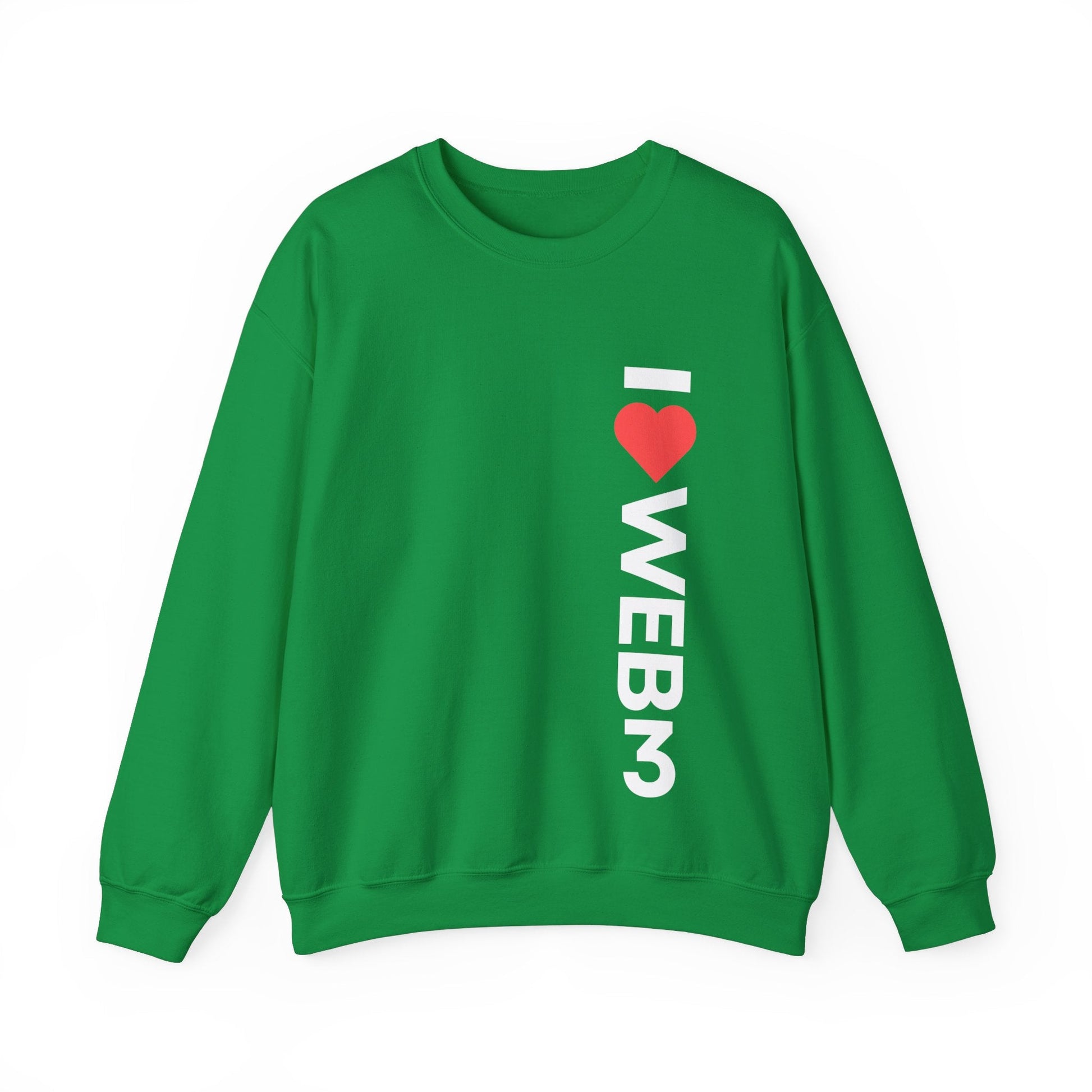 I <3 WEB3 Sweatshirt - Coder Cave