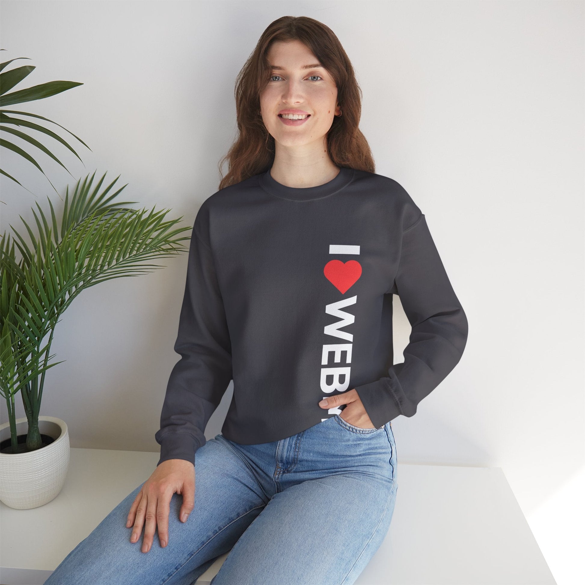I <3 WEB3 Sweatshirt - Coder Cave