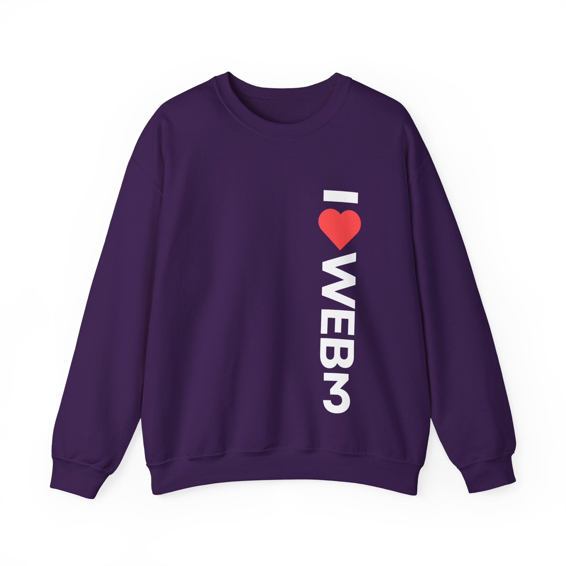 I <3 WEB3 Sweatshirt - Coder Cave