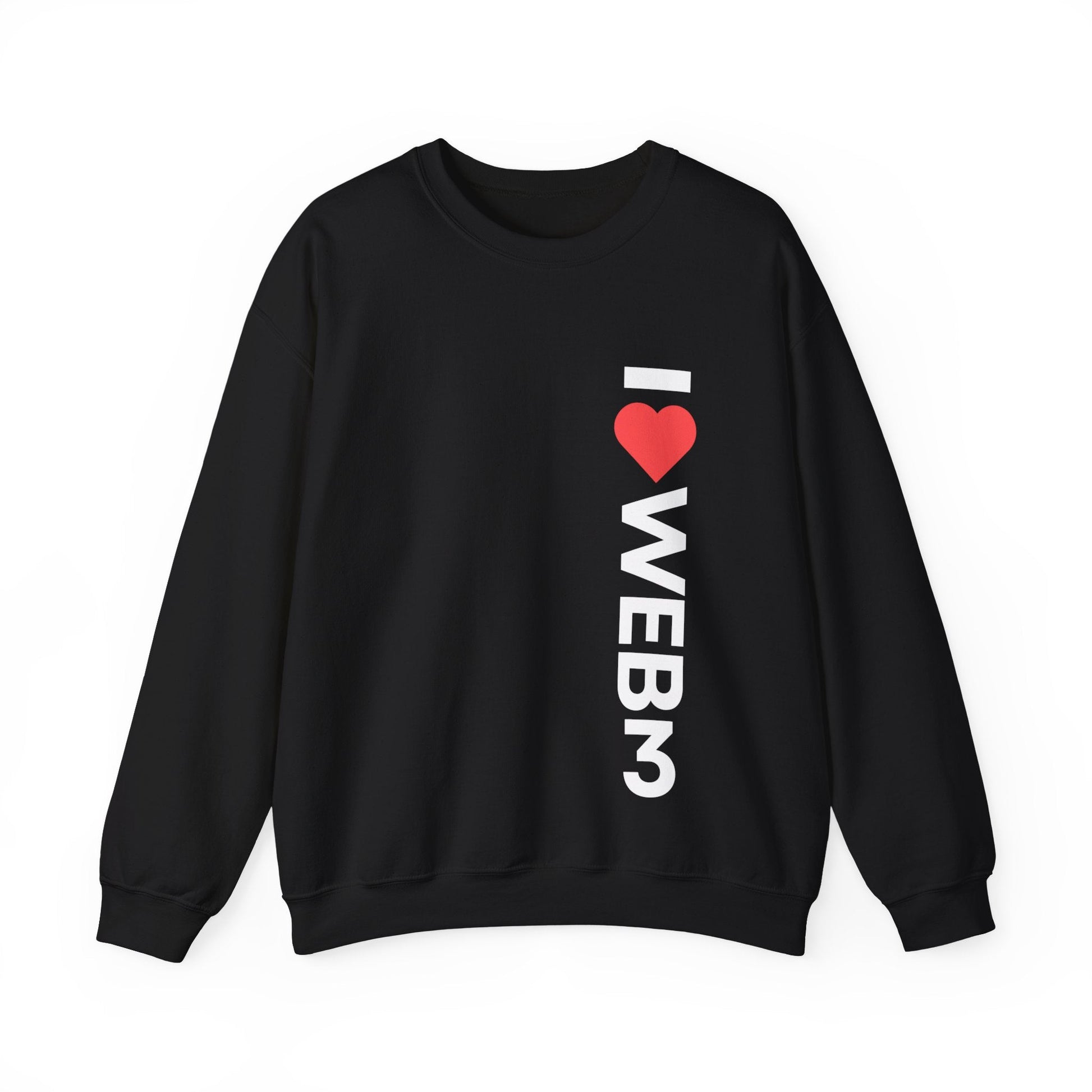 I <3 WEB3 Sweatshirt - Coder Cave